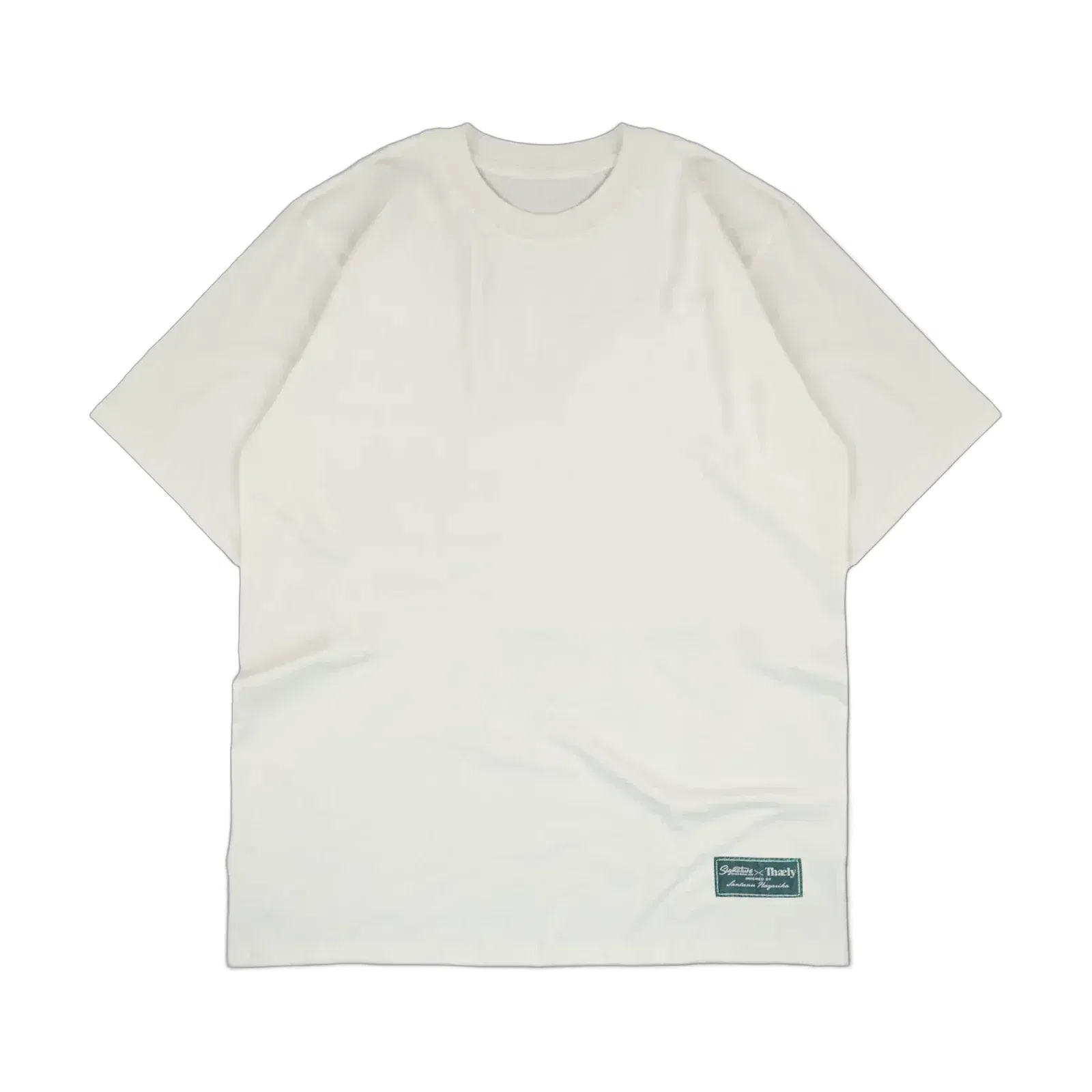 White T-shirt | Thaely x Signature Packaged Drinking Water | Imagined by Santanu Hazarika