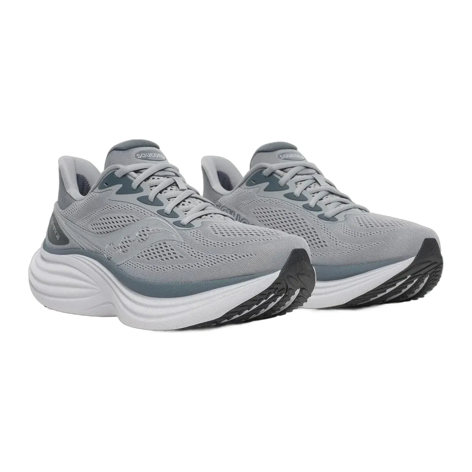 Saucony Men's Triumph 24 Fossil | Gunmetal