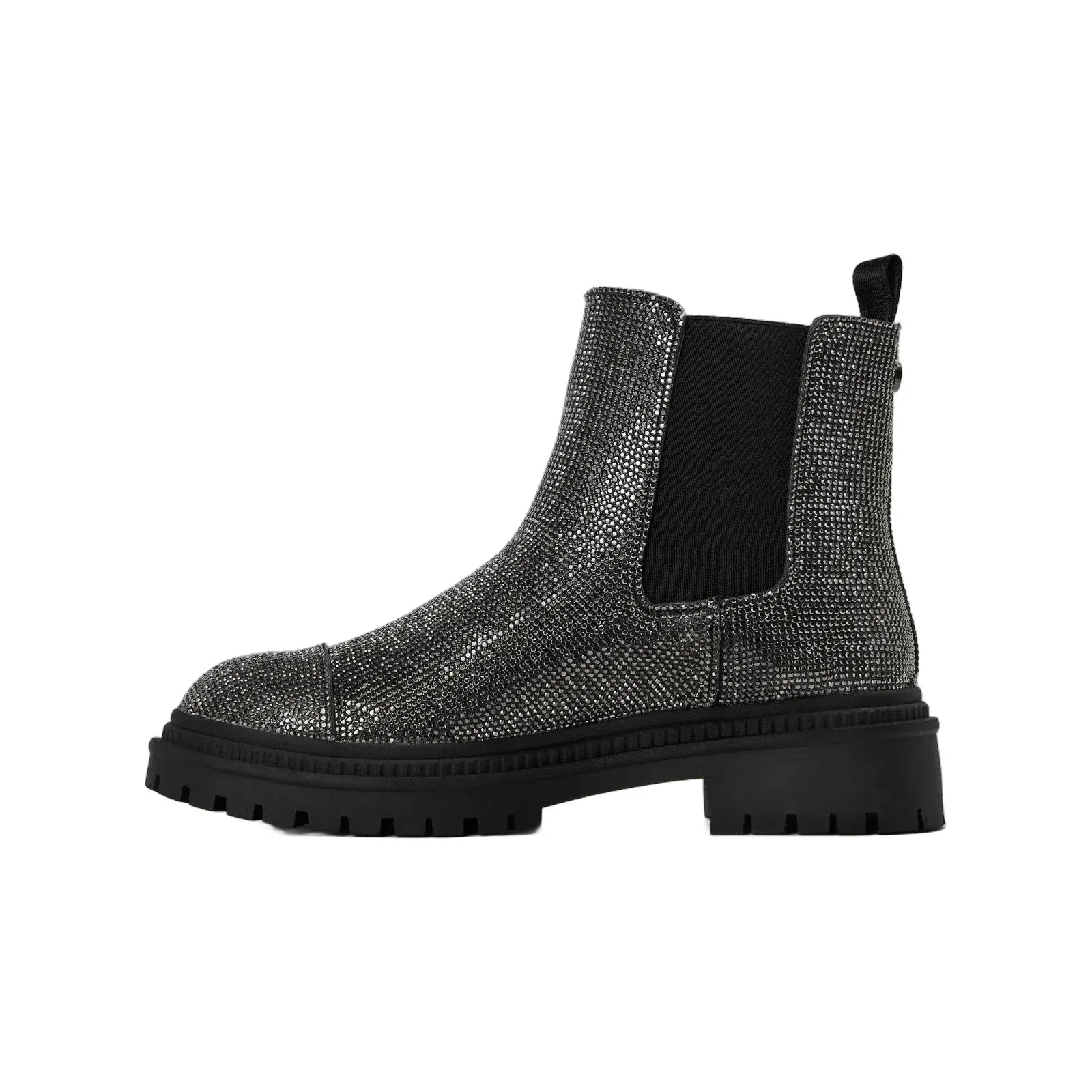 Moonlit Flat Ankle Boots
