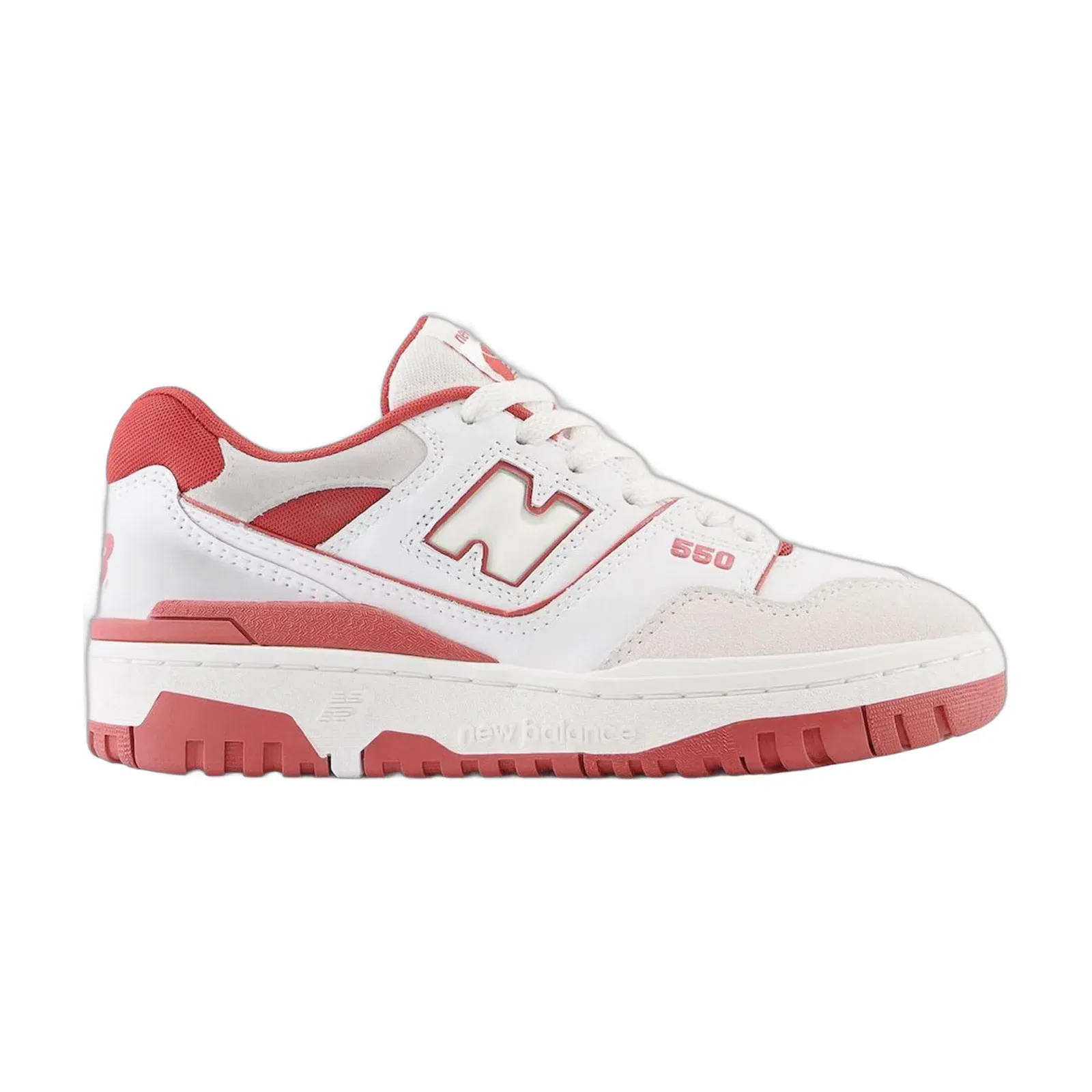 New Balance 550 White Brick Red