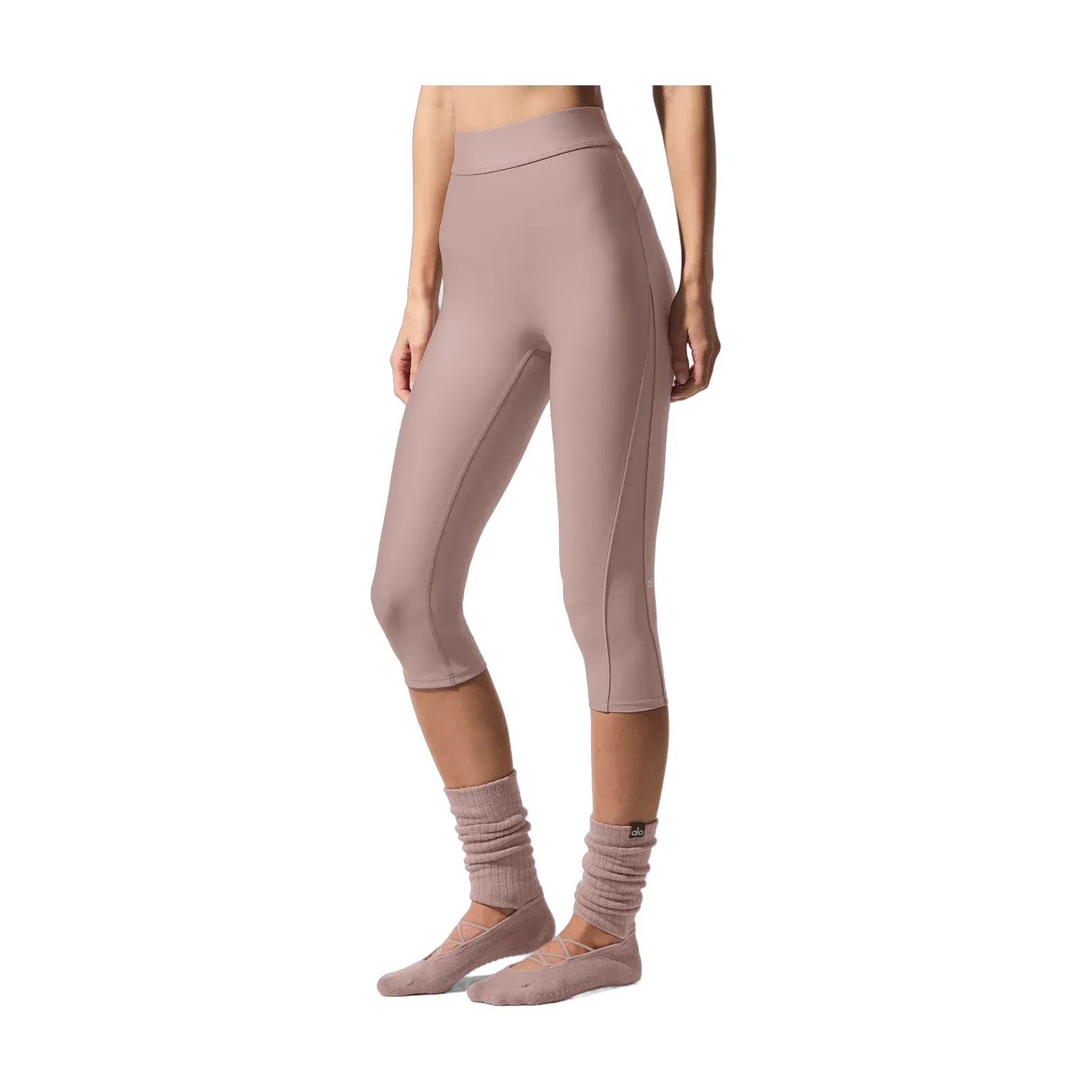 Airlift Mesh High-Waist Just Right Capri