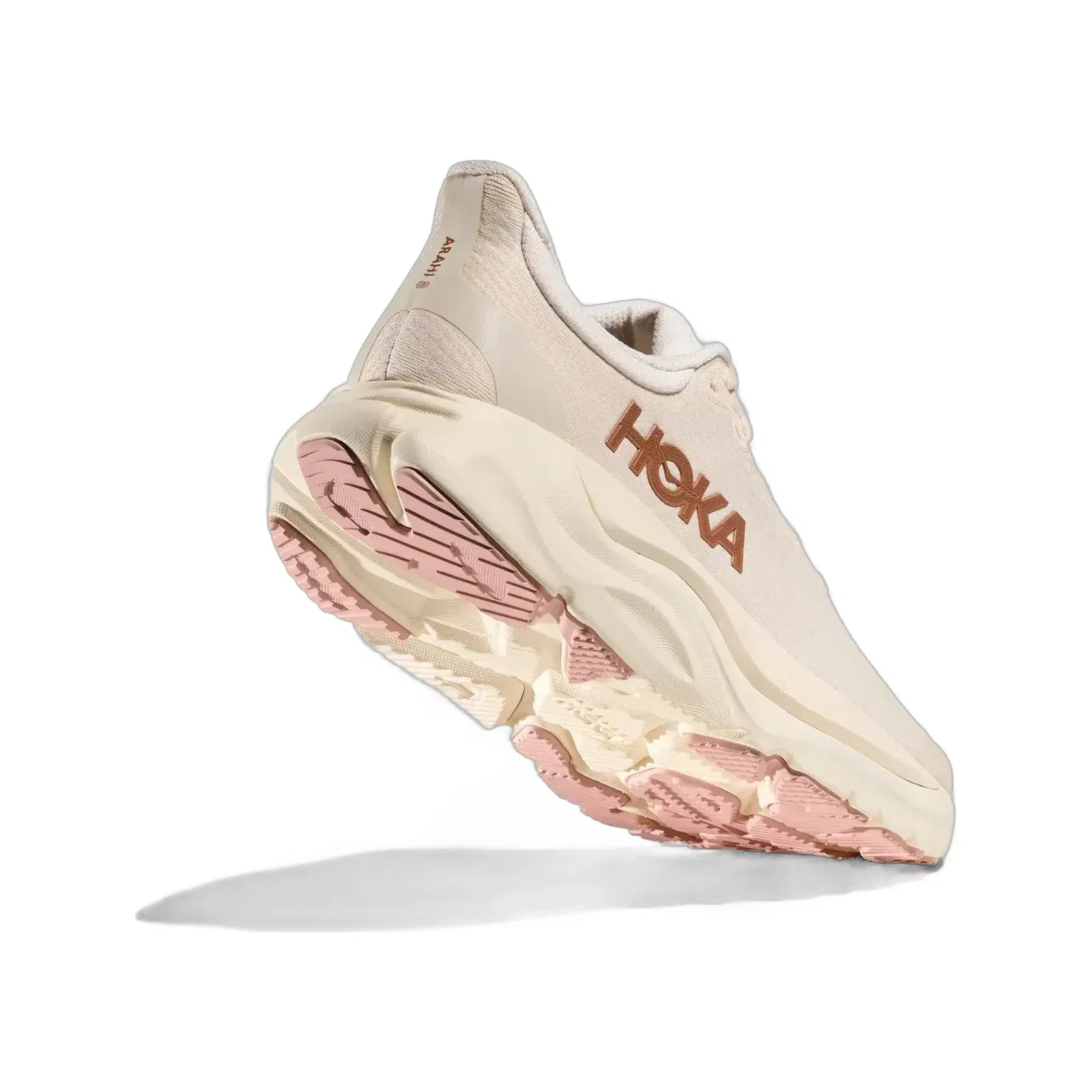 Hoka Women'S Arahi 8 Alabaster Rose Gold