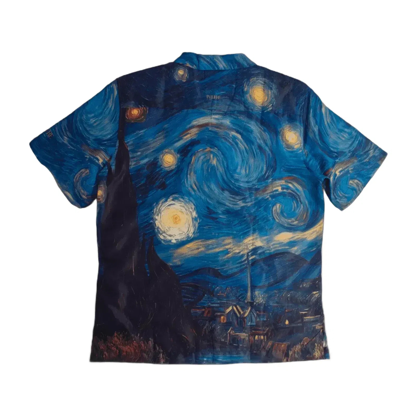 Starry Nights Resort Collar Shirt