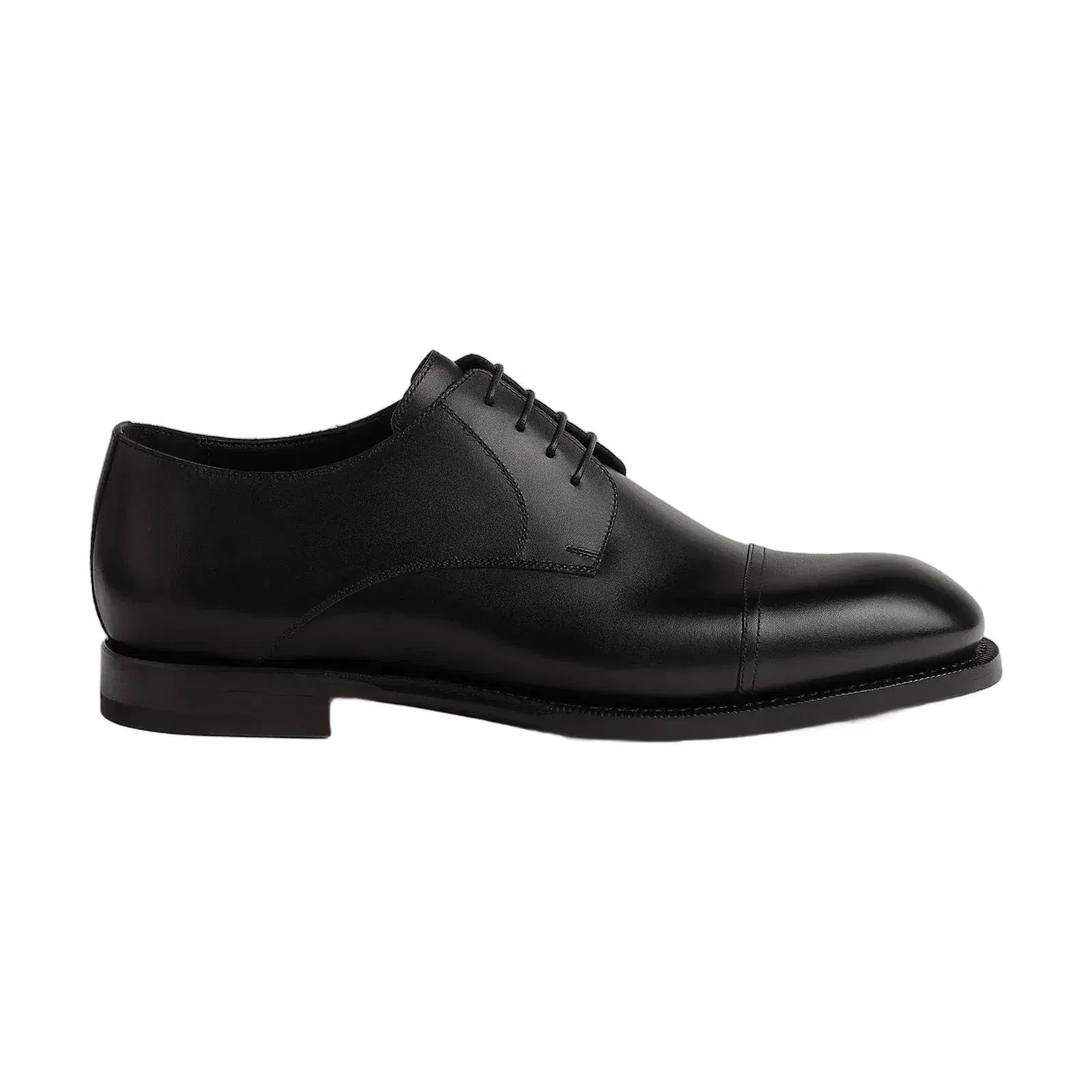 Hermes Lawrence Derby Shoe Marron Pcan