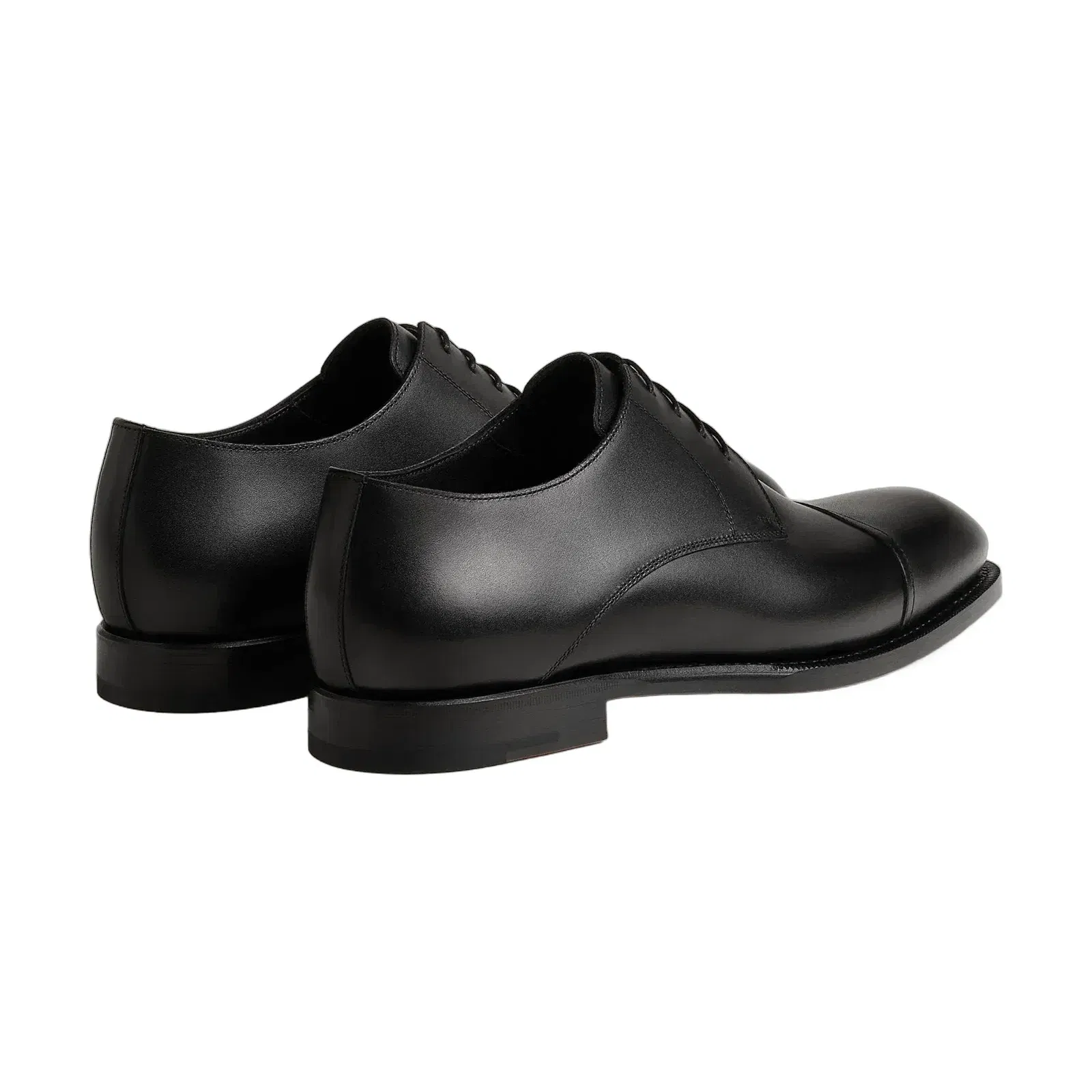 Hermes Lawrence Derby Shoe Marron Pcan