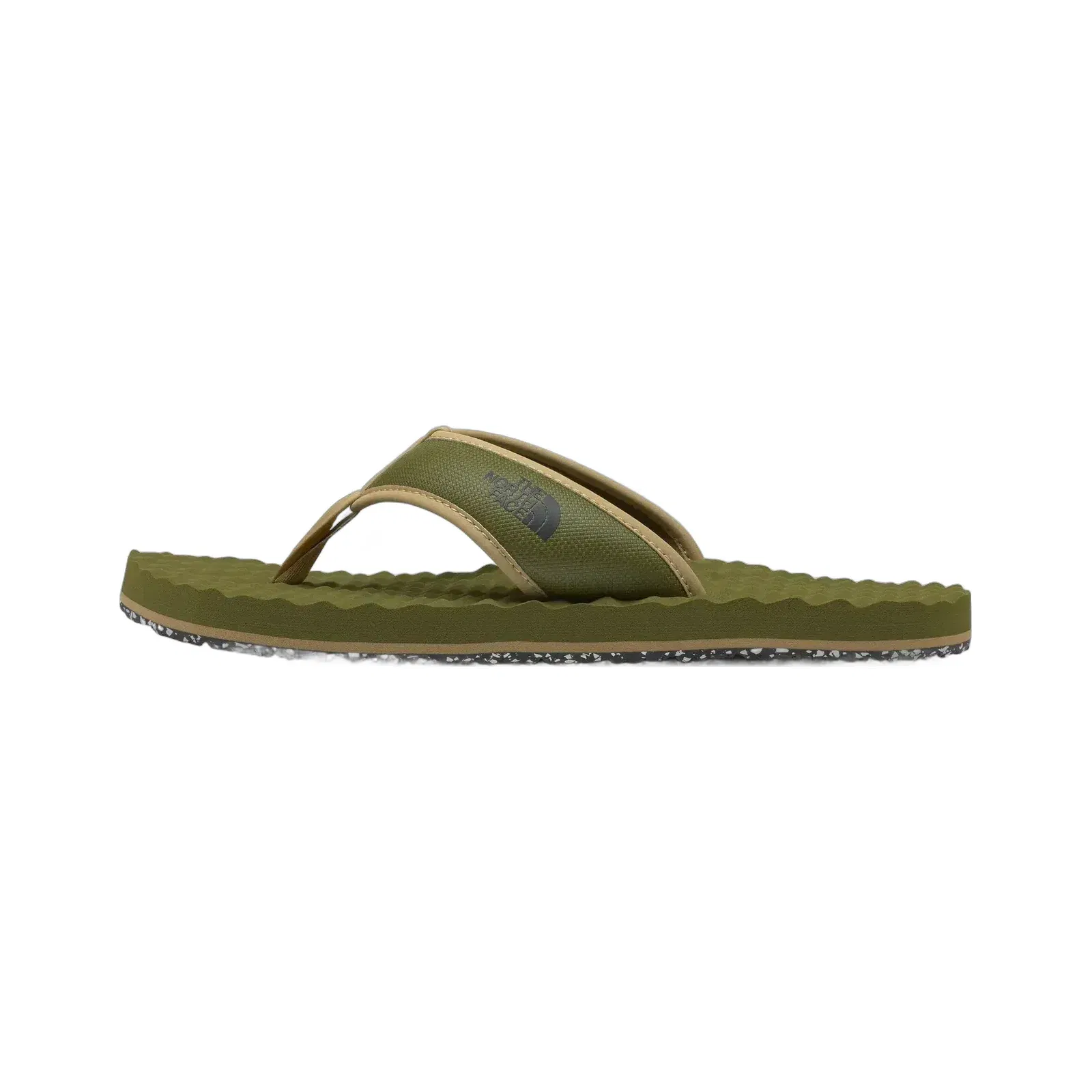 The North Face Mens Base Camp Flip-Flops Ii Forest Olive Forest Olive