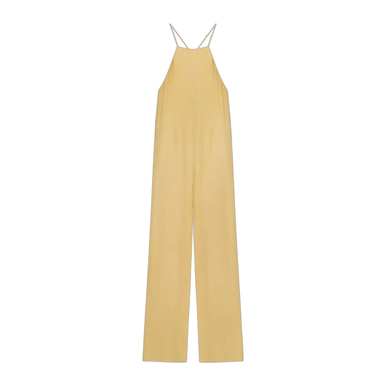 Ted Baker Halter Neck Belted Wide Leg Jumpsuit