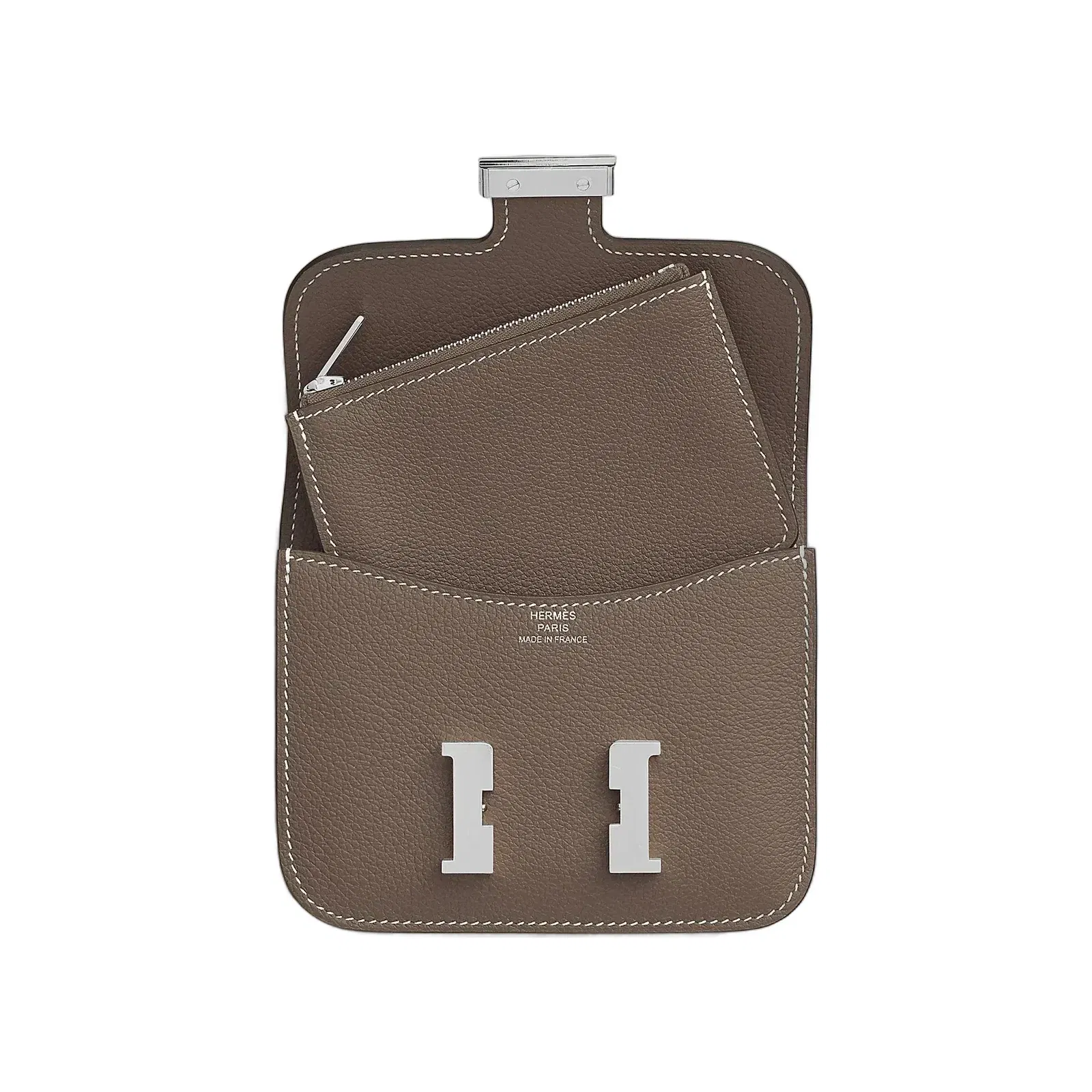 Hermes Constance Slim Wallet Alezan