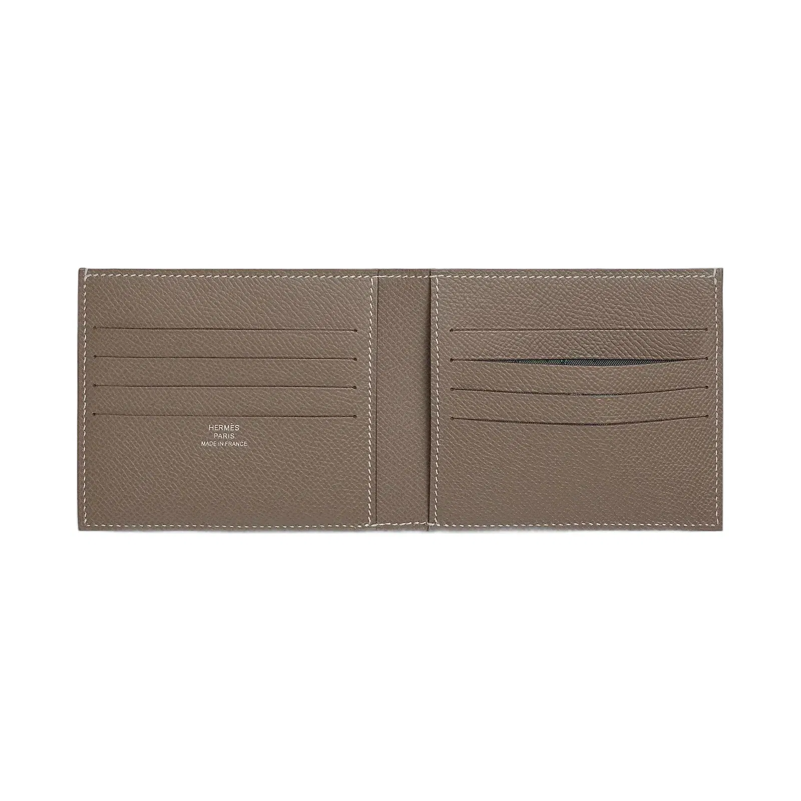 Hermes Citizen Twill Compact Card Holder