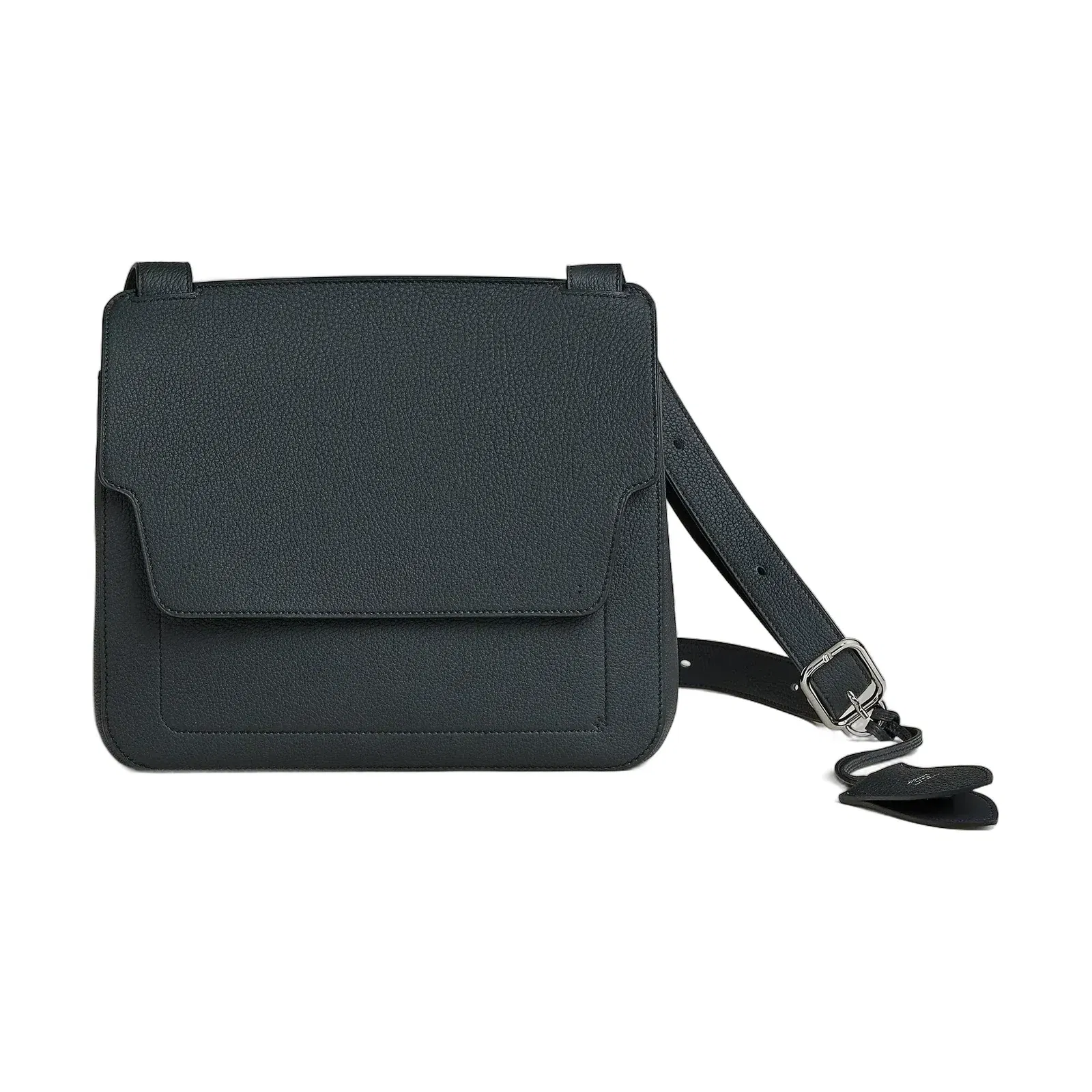 Hermes Mali Selle Pm Messenger Bag Noir