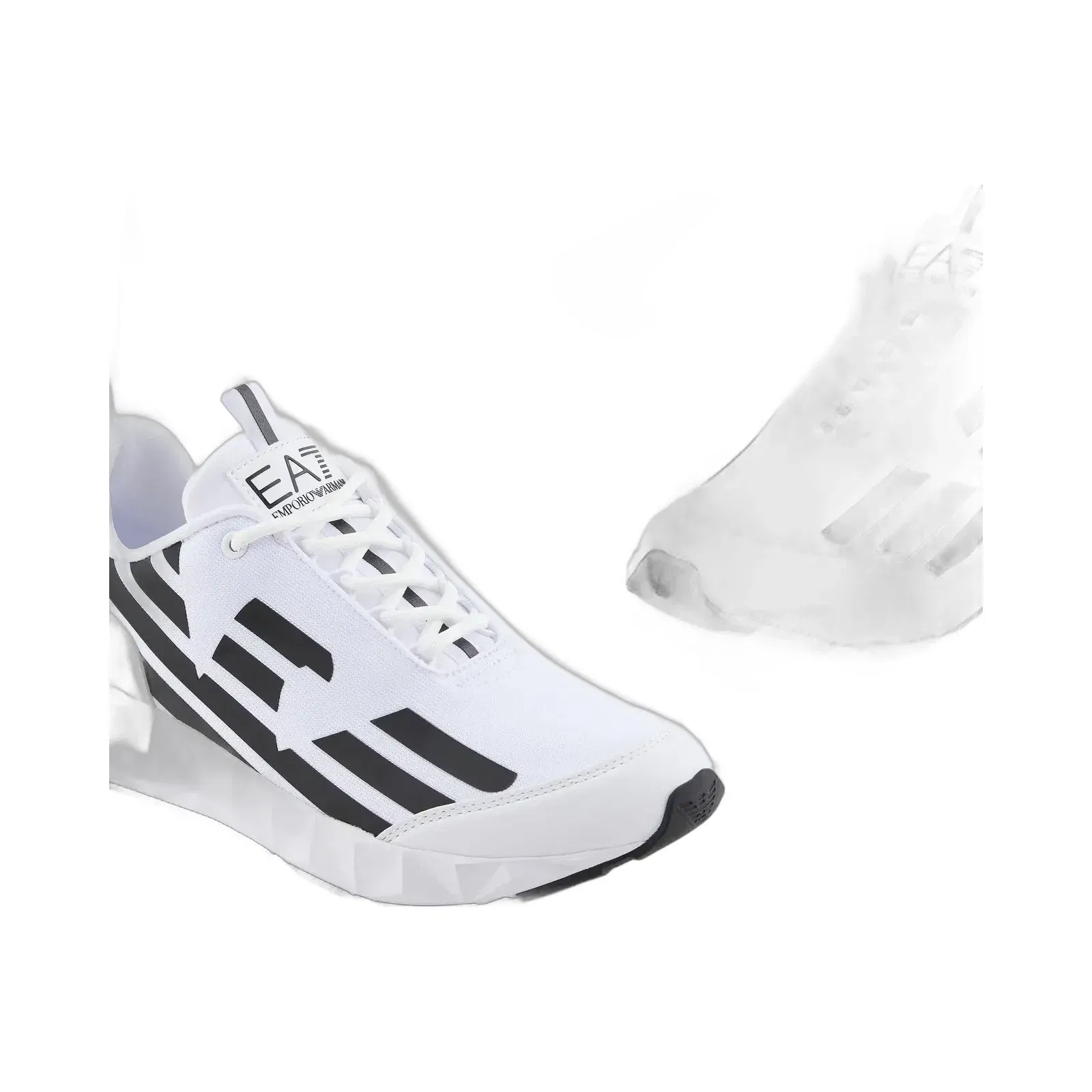 Ea7 Running Sneaker With Ultralight Sole Ultimate C2 Kombat New White