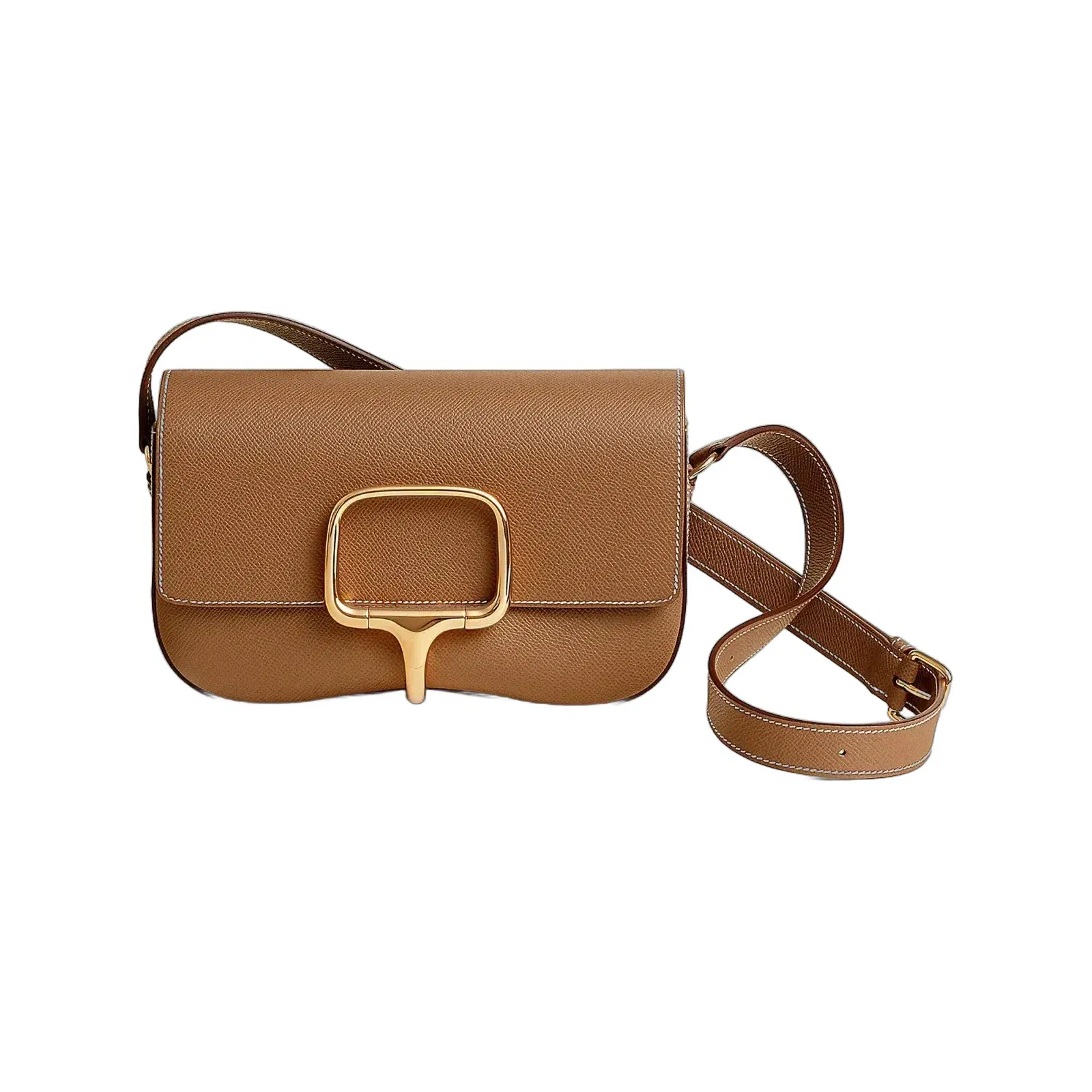 Hermes Herms Della Cavalleria Elan Bag Gold