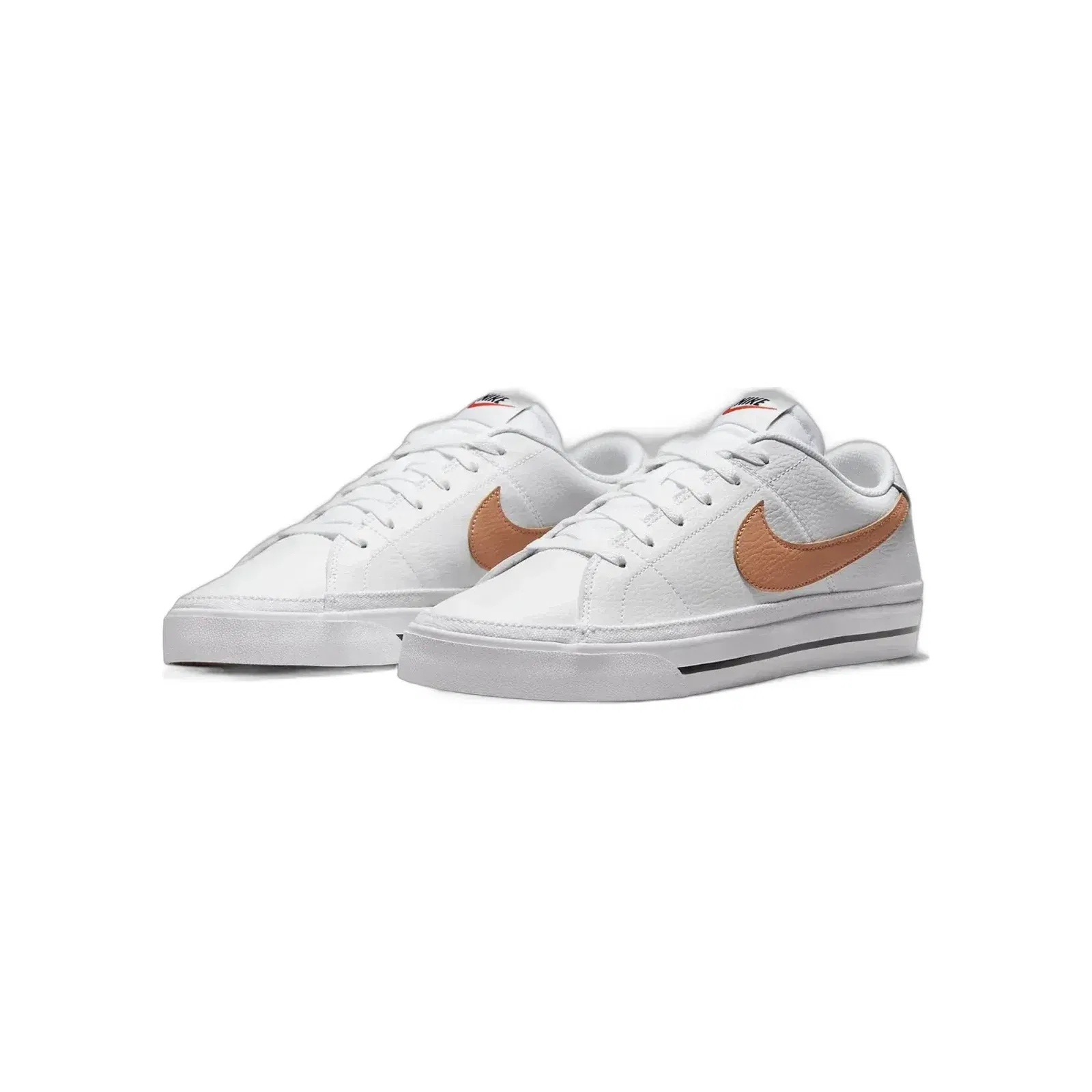 Nike Court Legacy White Light Cognac