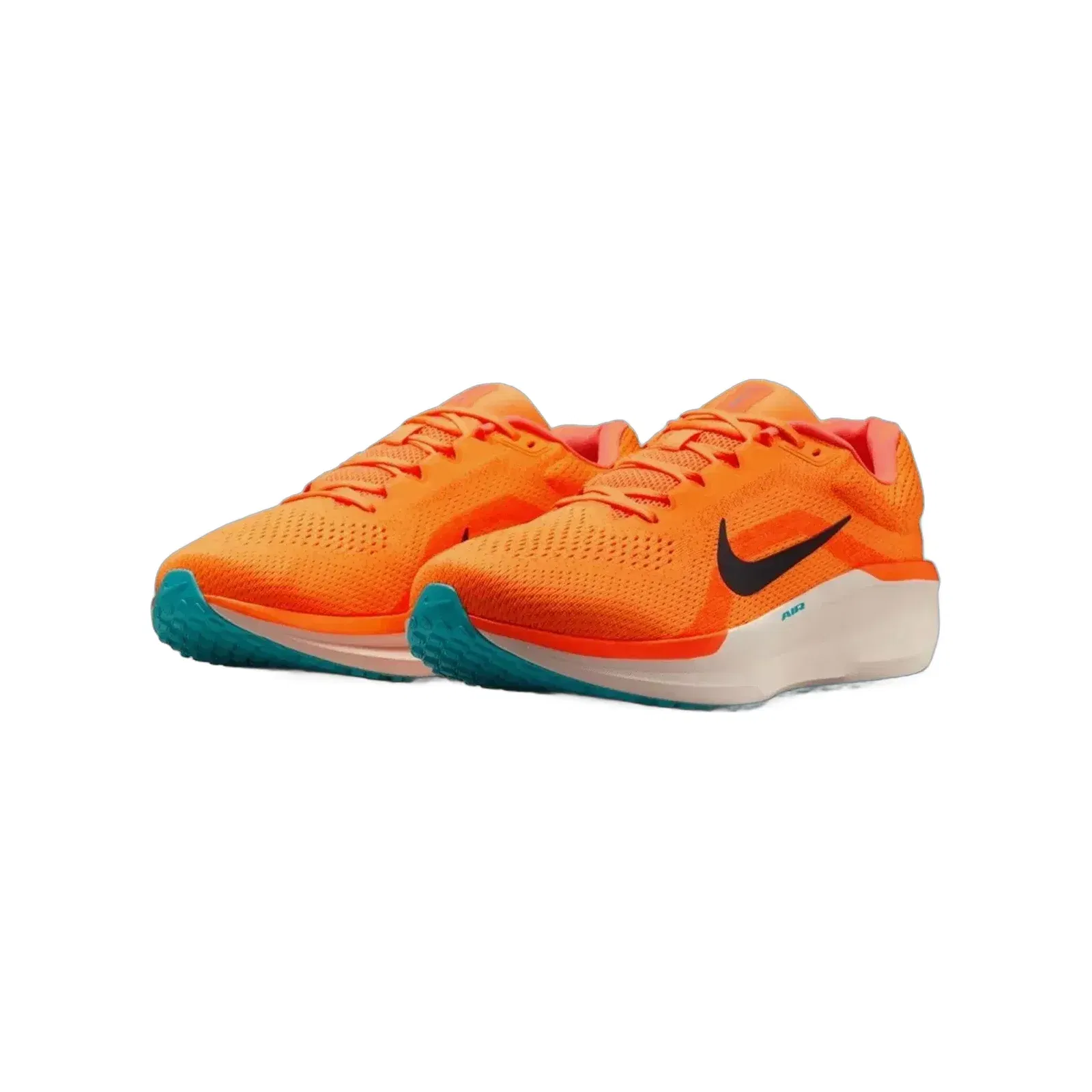 Nike Air Winflo 11 Extra Wide Bright Mandarin Black