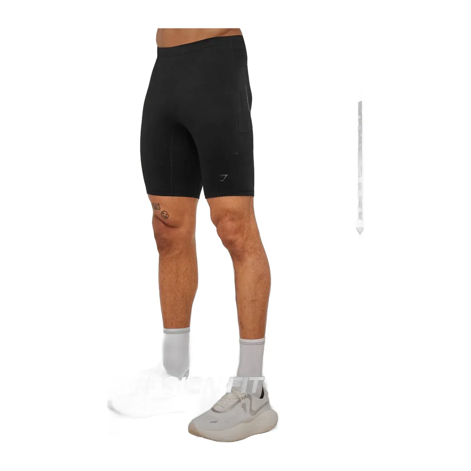 Gymshark Running Elite Race Half Tight Black