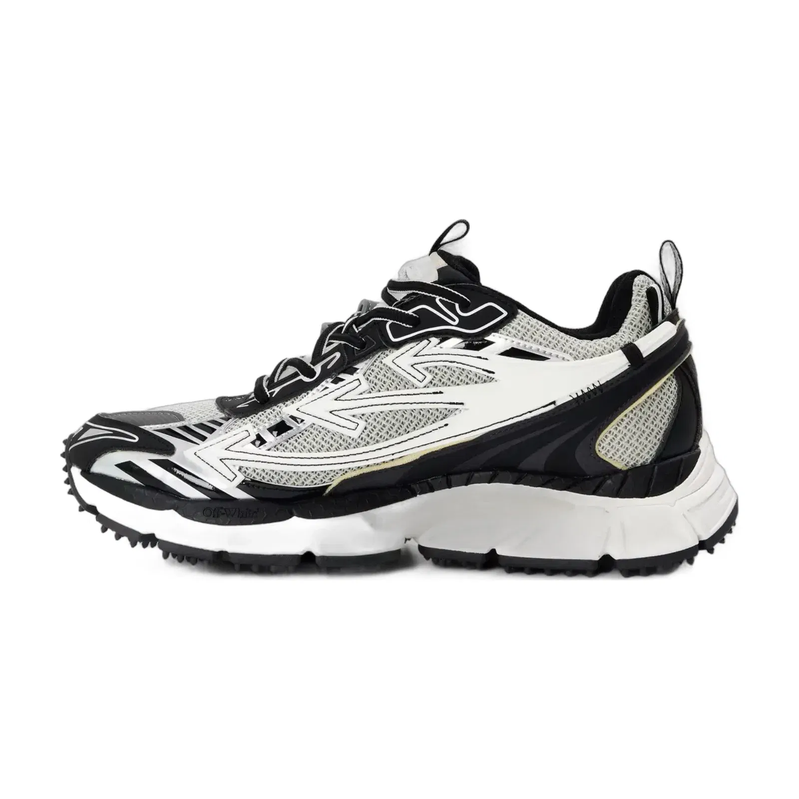 OFF WHITE Men's Be Right Sneakers Black/White
