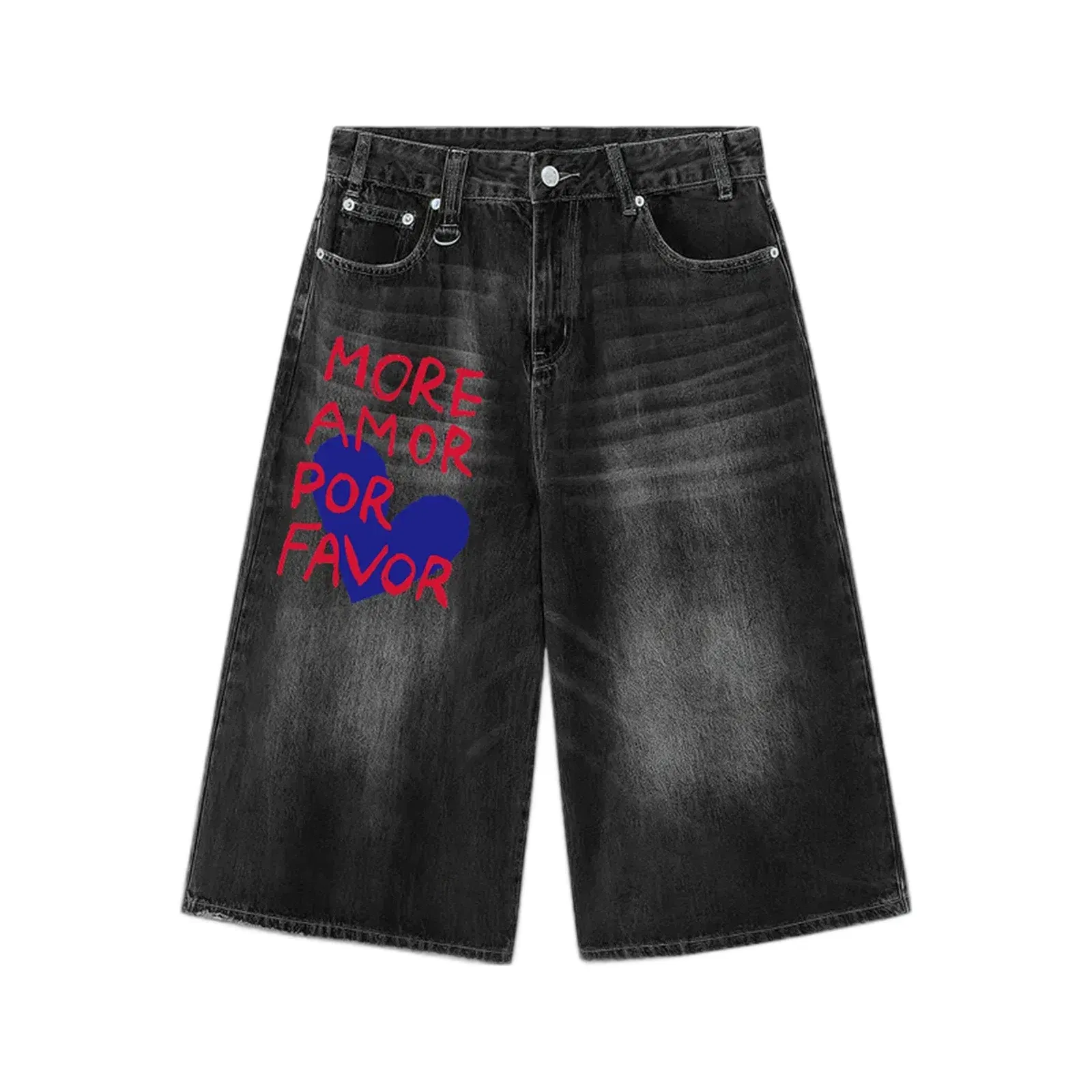 City Off Domes Amore favor Jorts Black