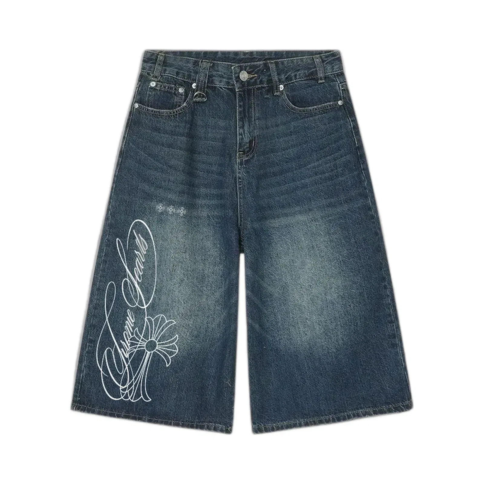 City Off Domes Cross Legacy Jorts dark blue