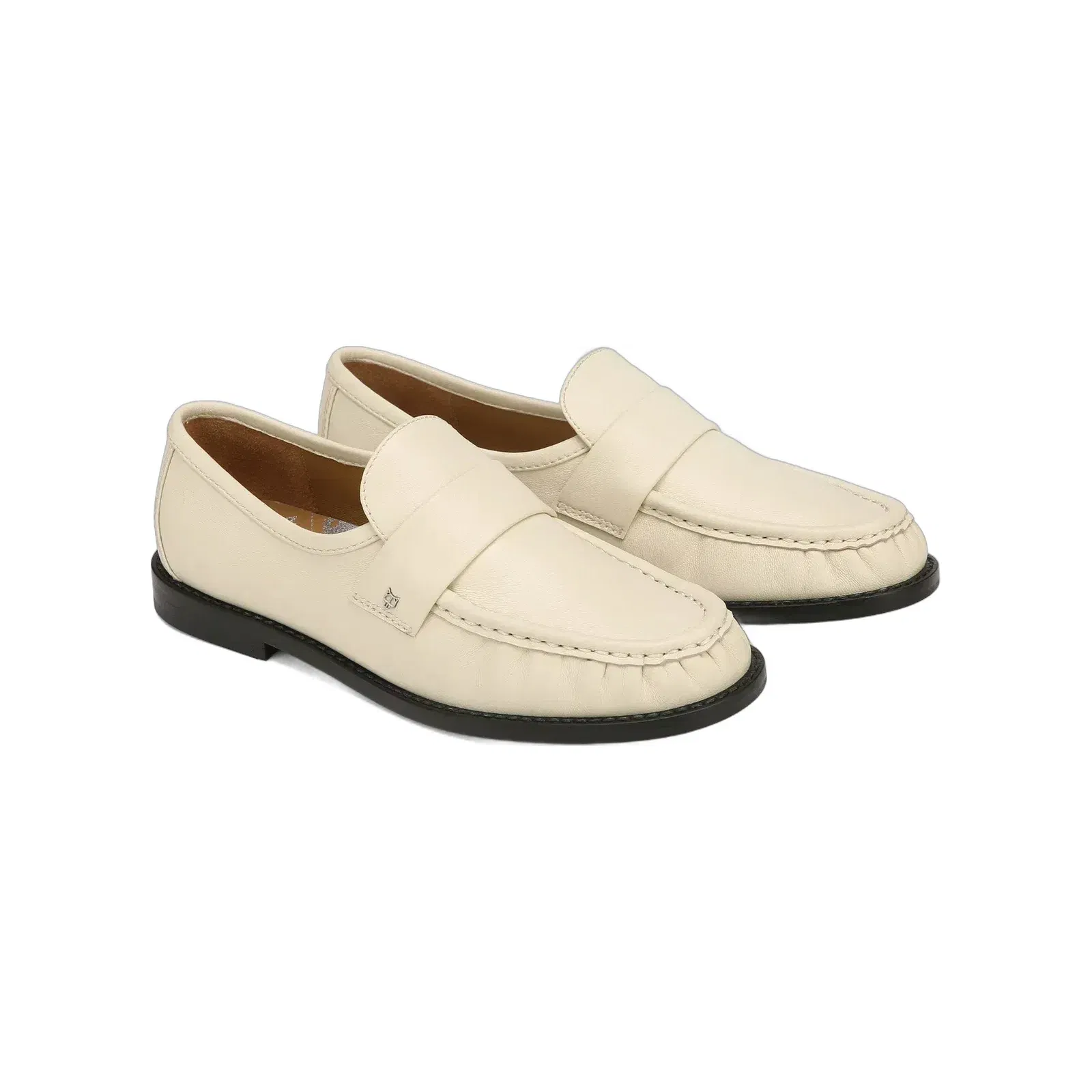 Goldie Ivory Leather