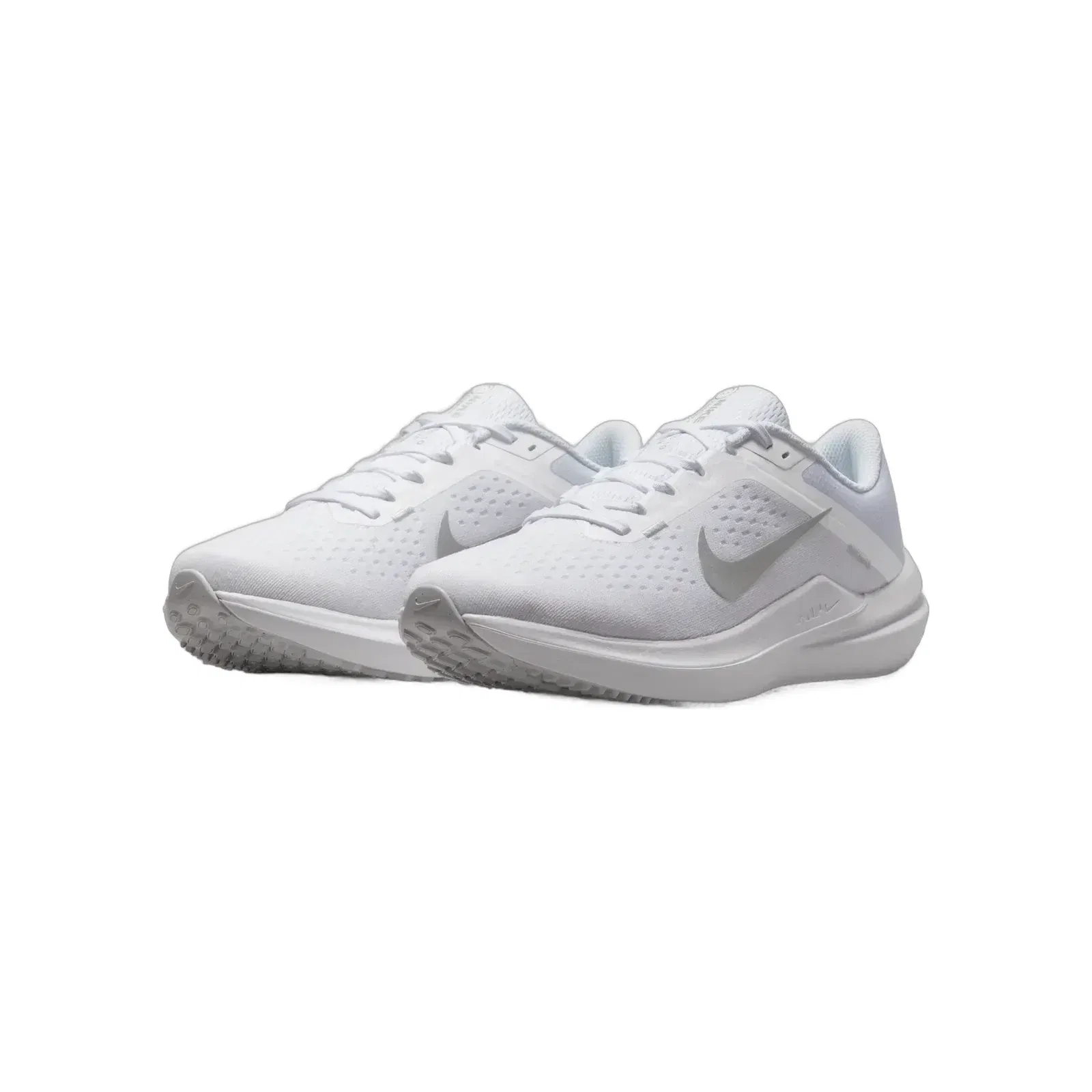 Nike Air Winflo 10 White Pure Platinum Metallic Silver WMNS