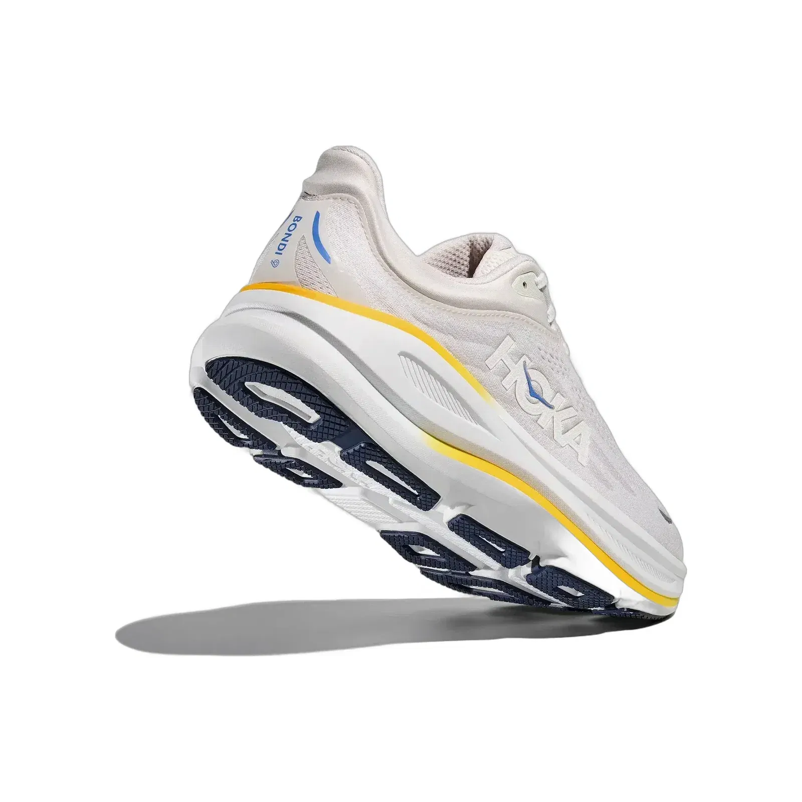 Hoka Bondi 9 White Grout Regular