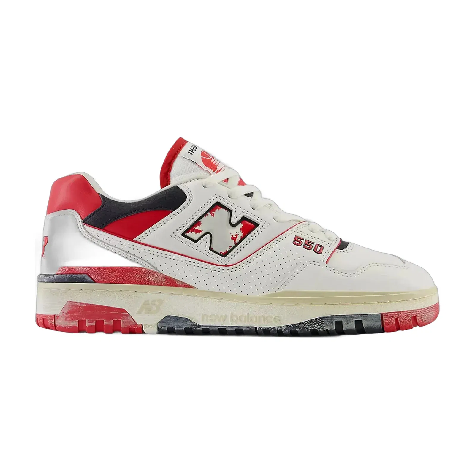 New Balance 550 Vintage Pack Team Red