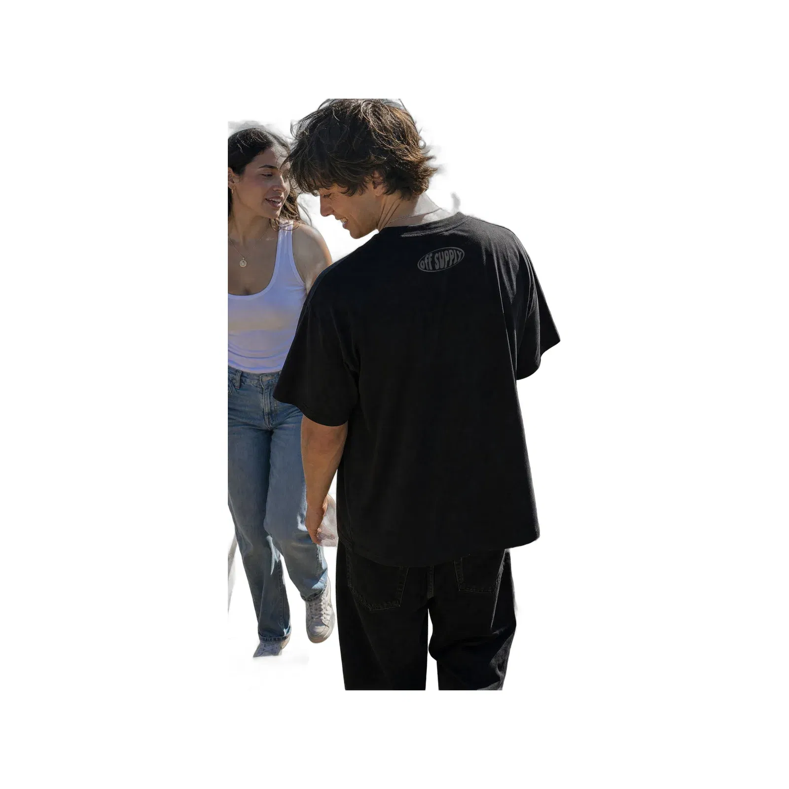 Off Supply Off-Axis Tee - Black