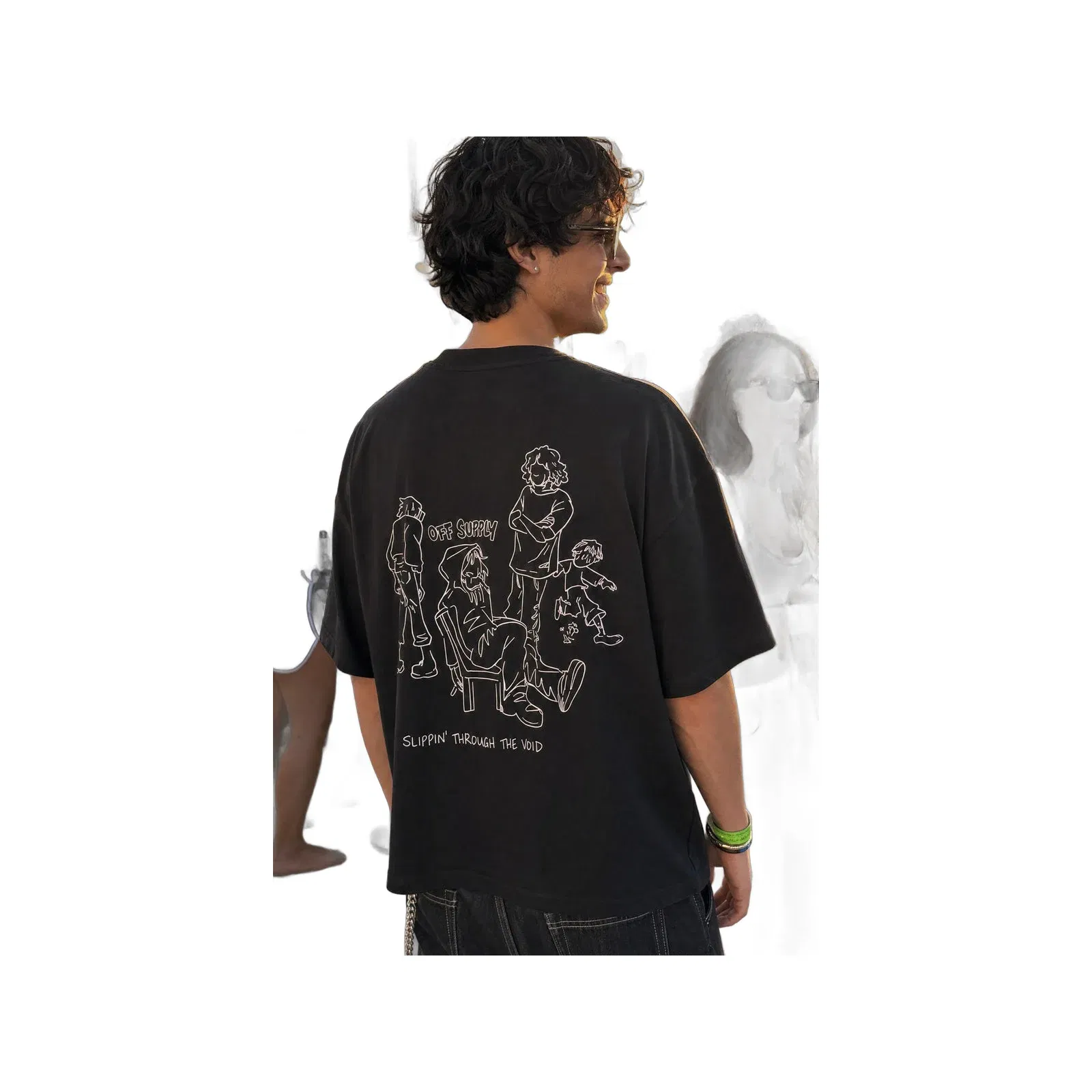 Off Supply Void Walkers Tee - Black