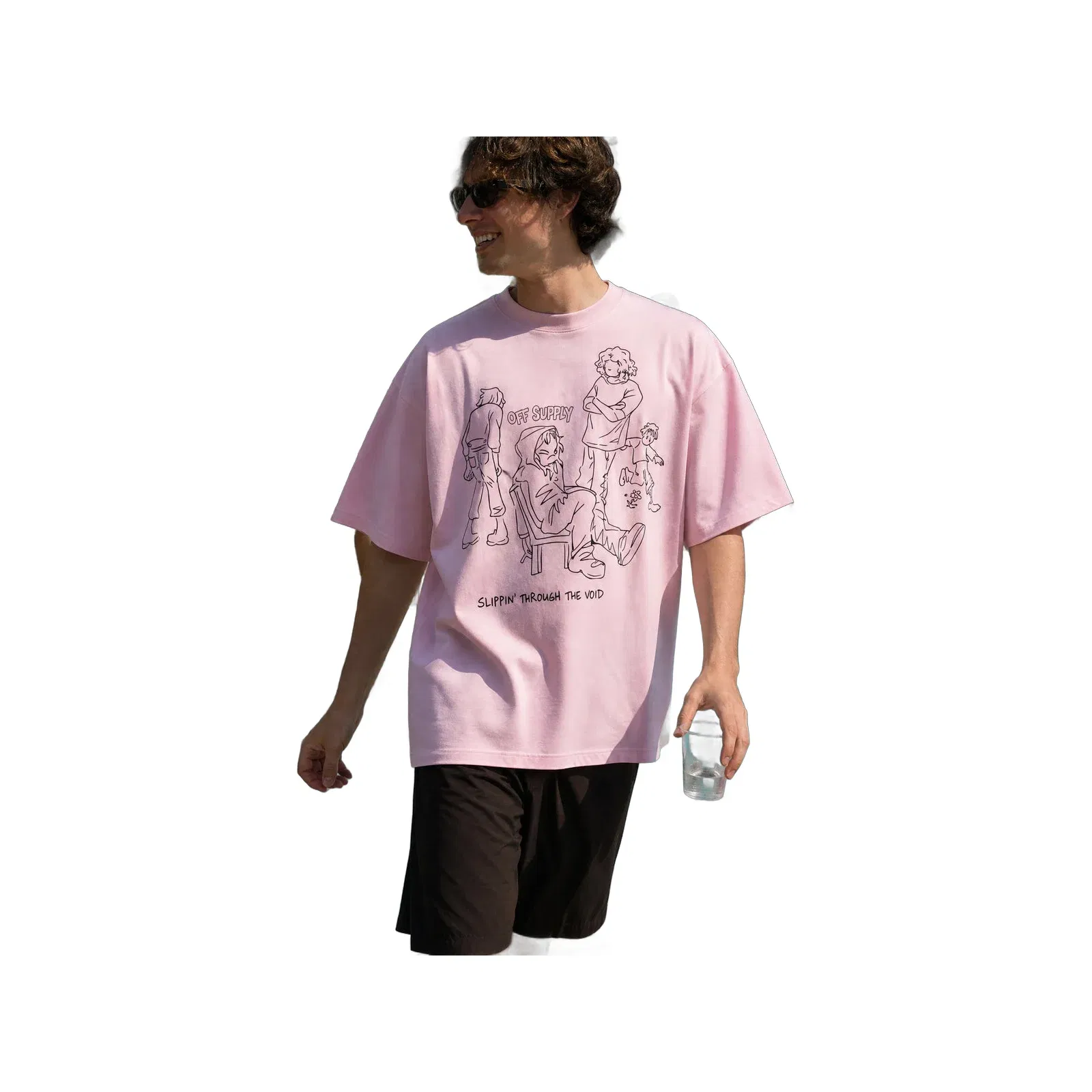 Off Supply Void Walkers Tee - Pink