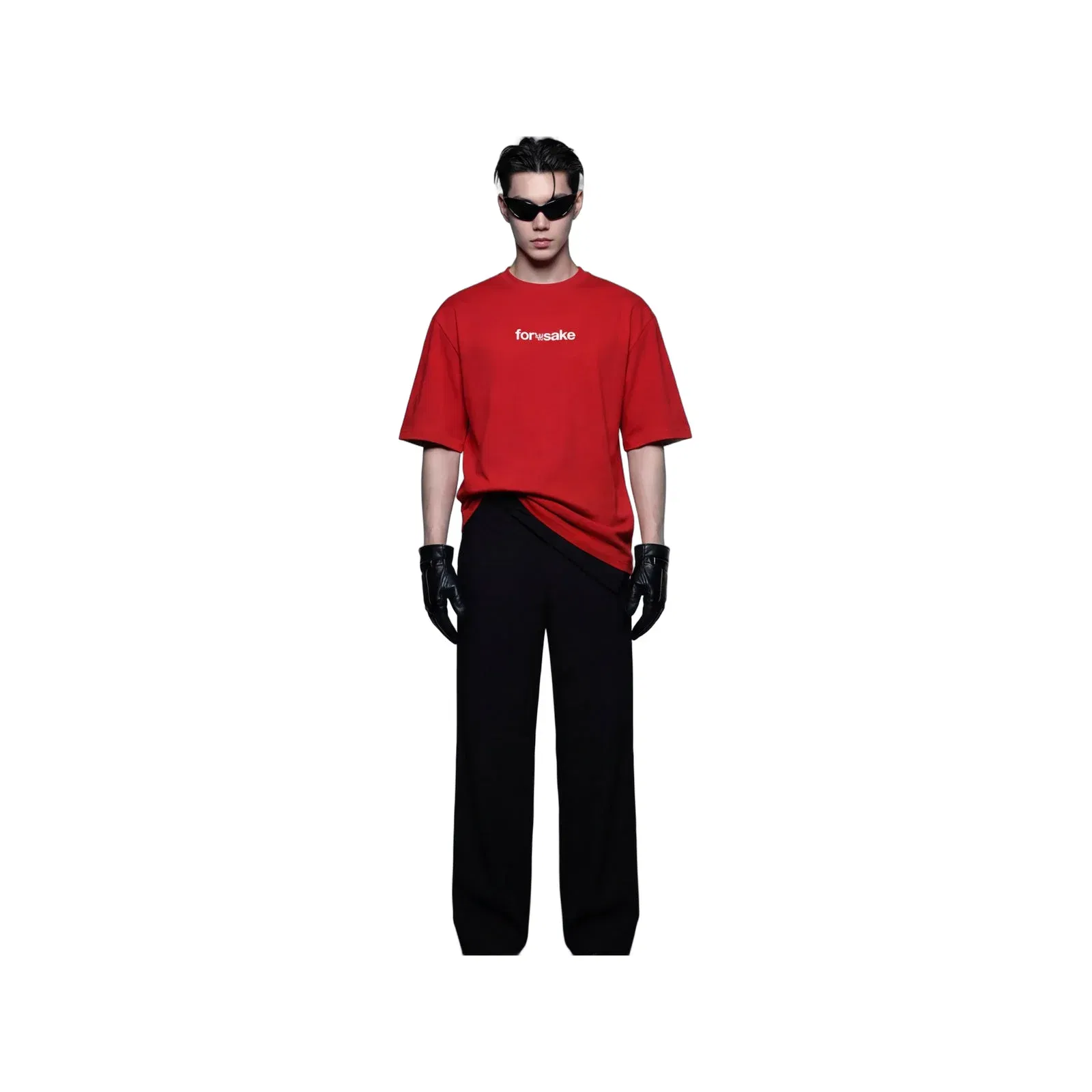 Forfksake Hotter Girlfriend T-Shirt Red