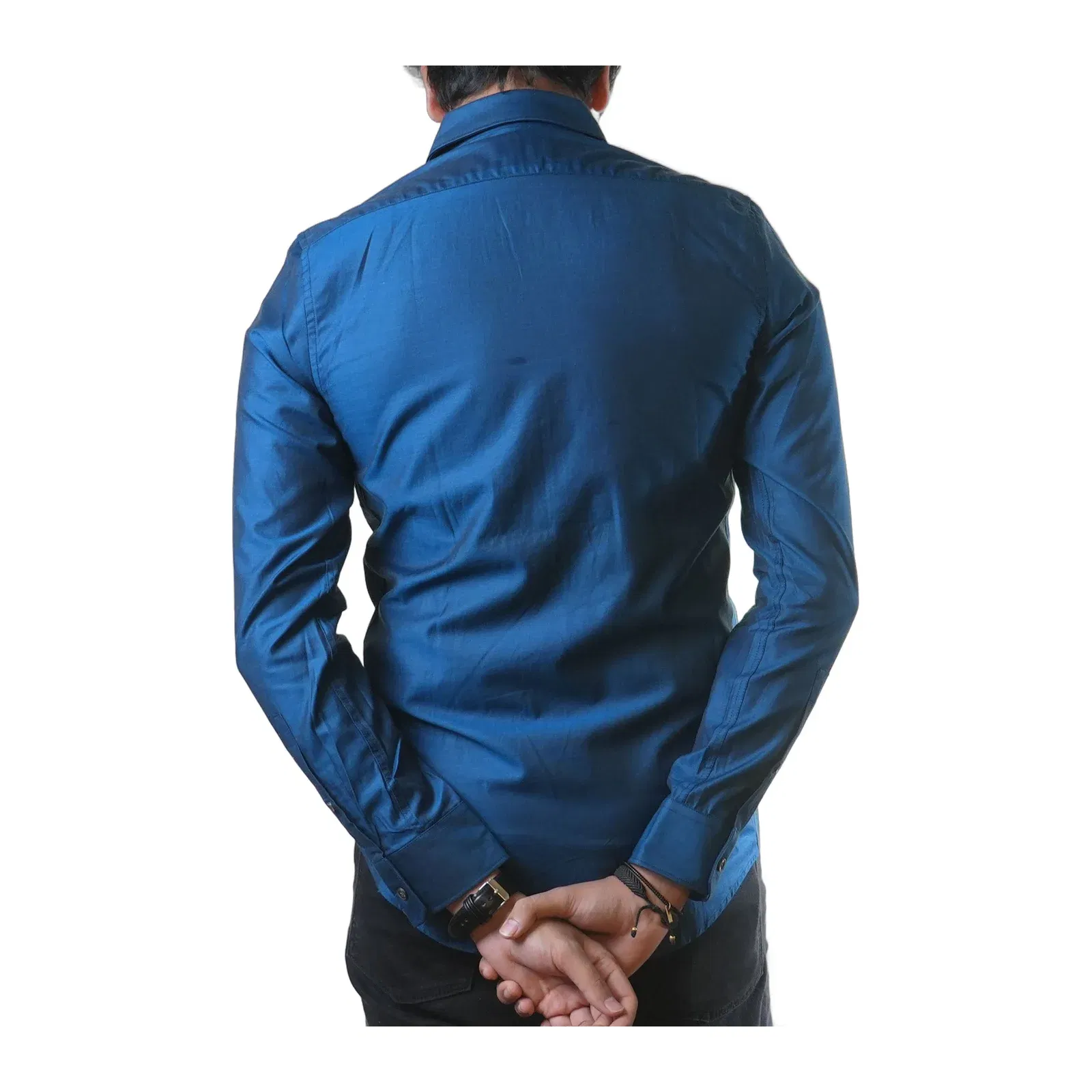 Zara Man Blue Formal Shirt (S)