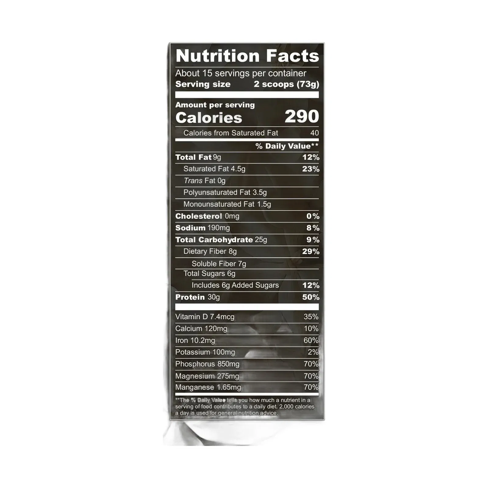 Blueprint Bryan Johnson Metabolic Protein Powder Vanilla