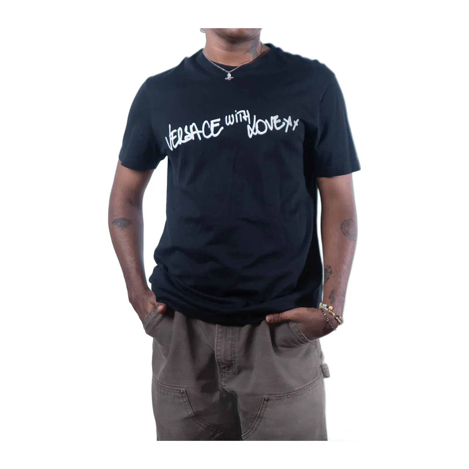 Versace With Love T-Shirt - Black (M)