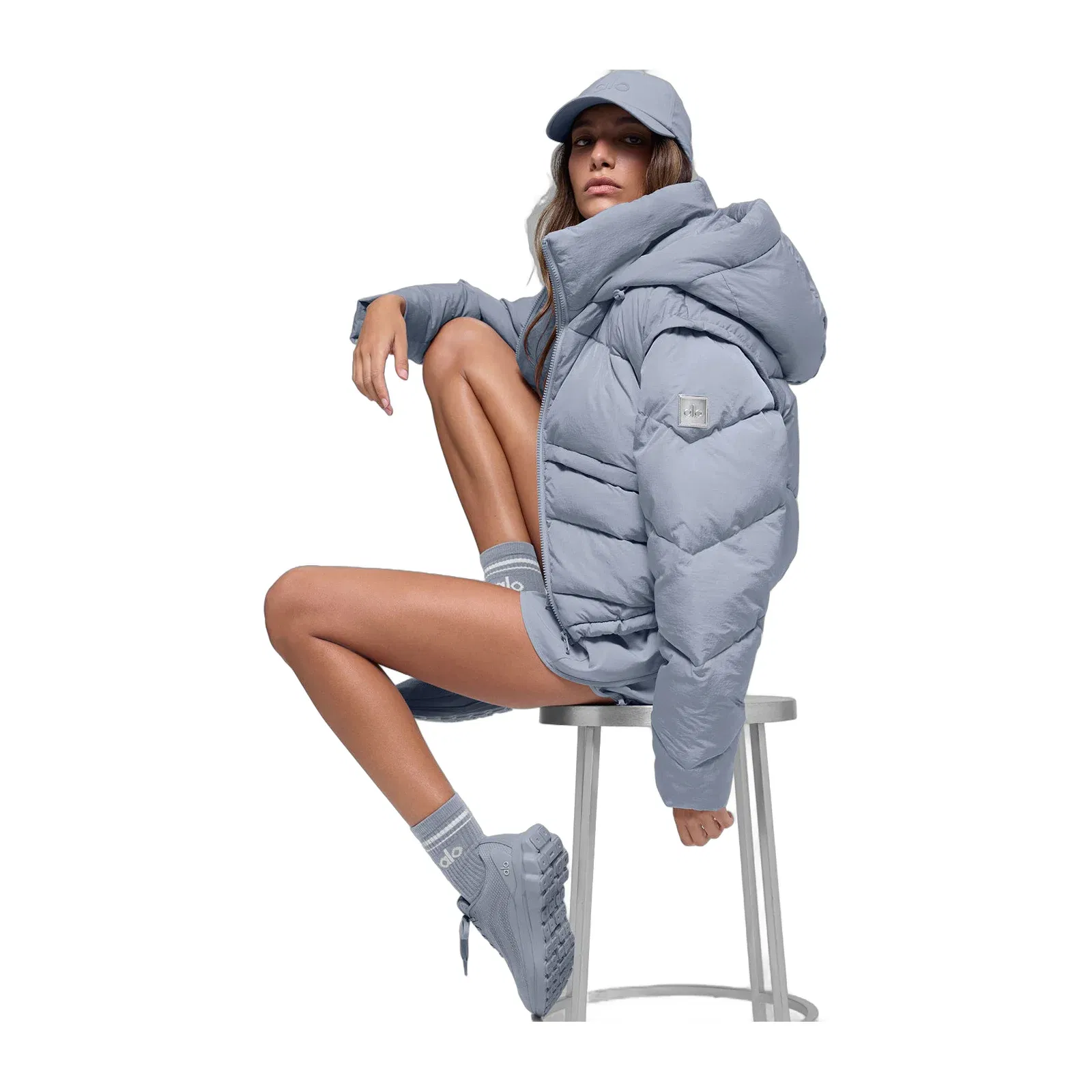 Alo Yoga Glacier Puffer - Winter Frost
