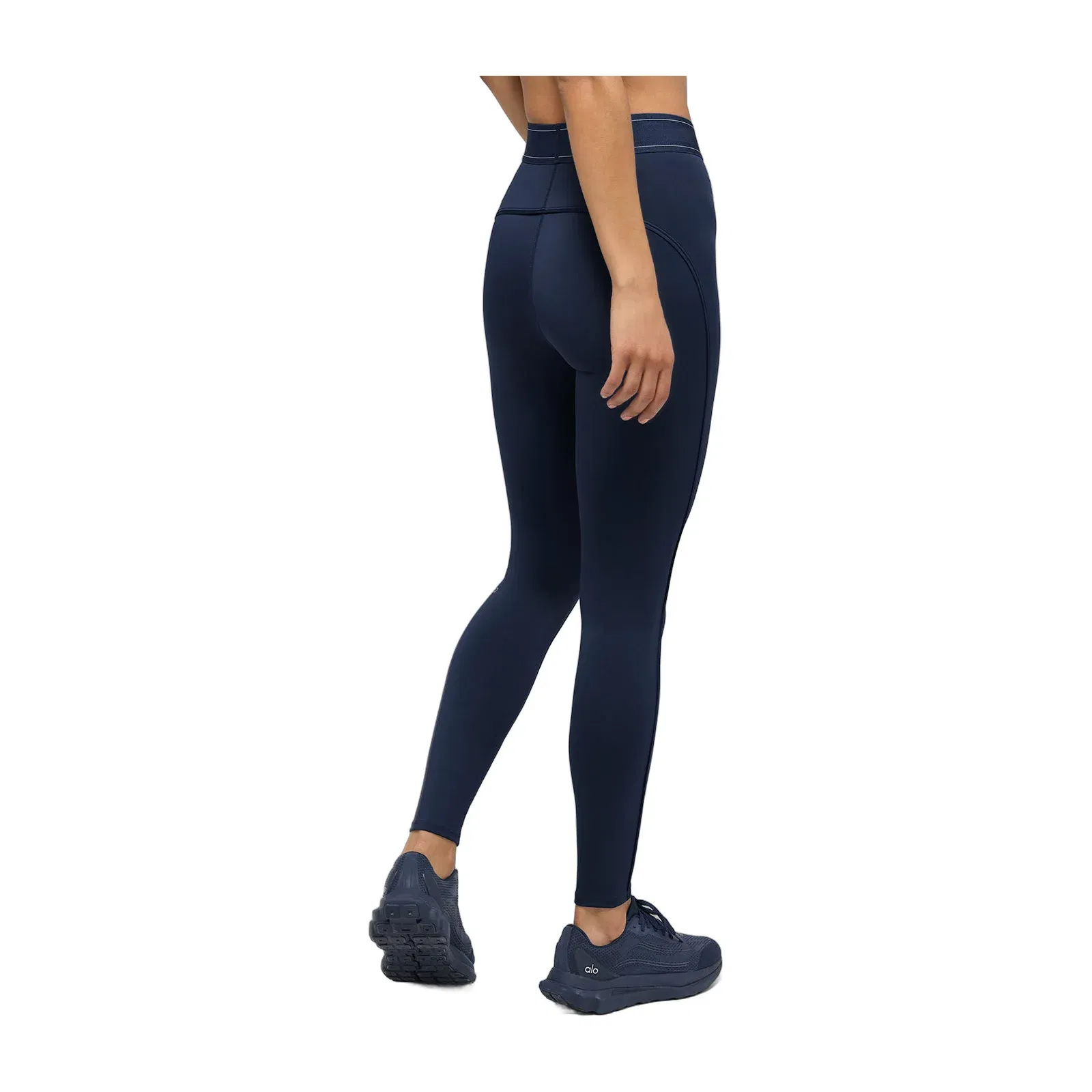 Alo Yoga Airlift High-Waist Suit Up Legging - Navy/Navy