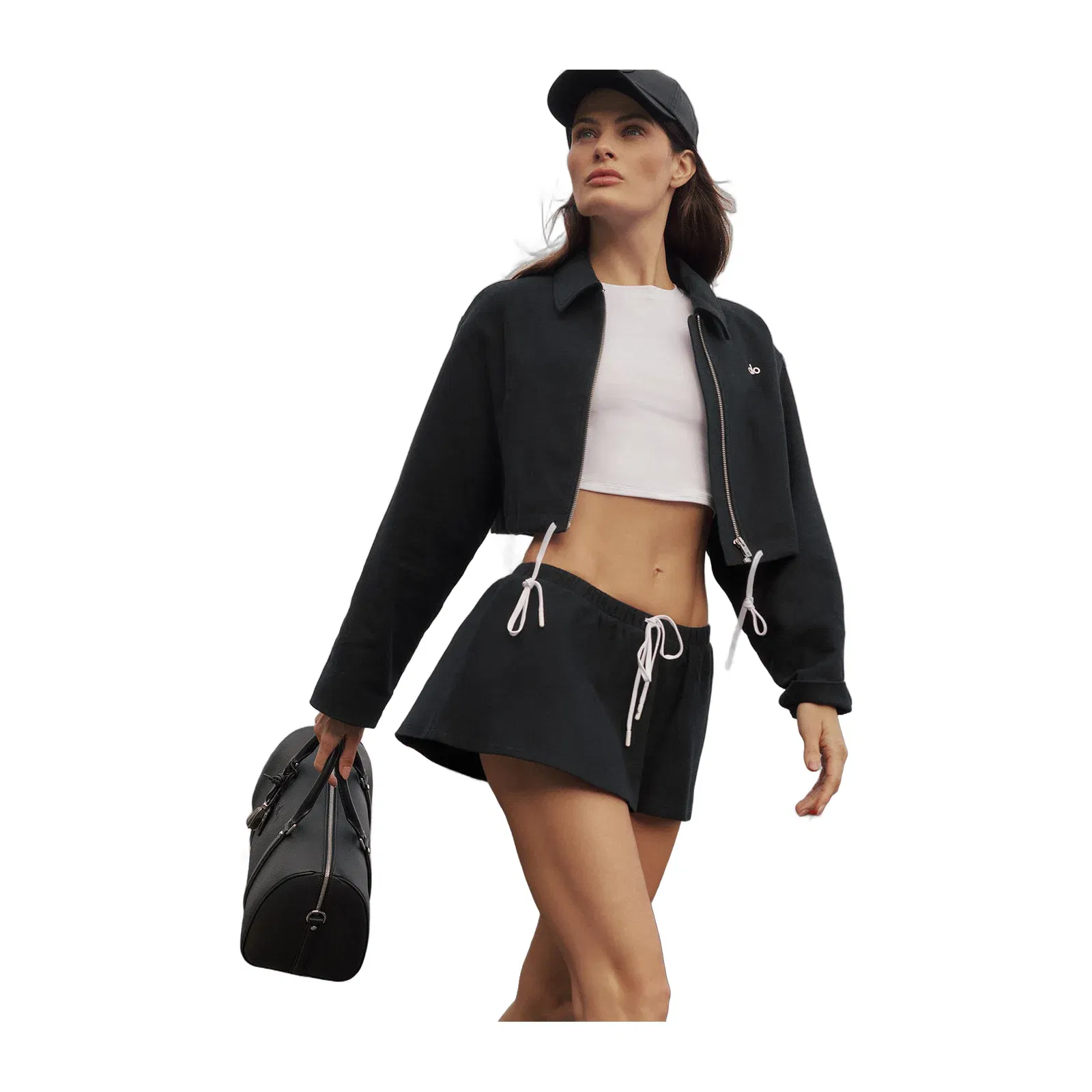 Alo Yoga Low-Rise Fan Favorite Micro Skirt - Black