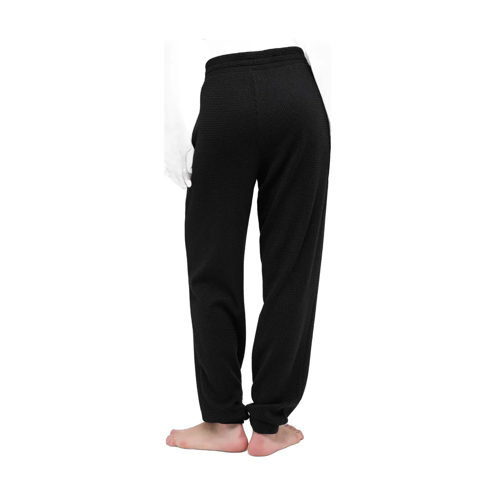 Alo Yoga Waffle Weekend Escape Jogger - Black