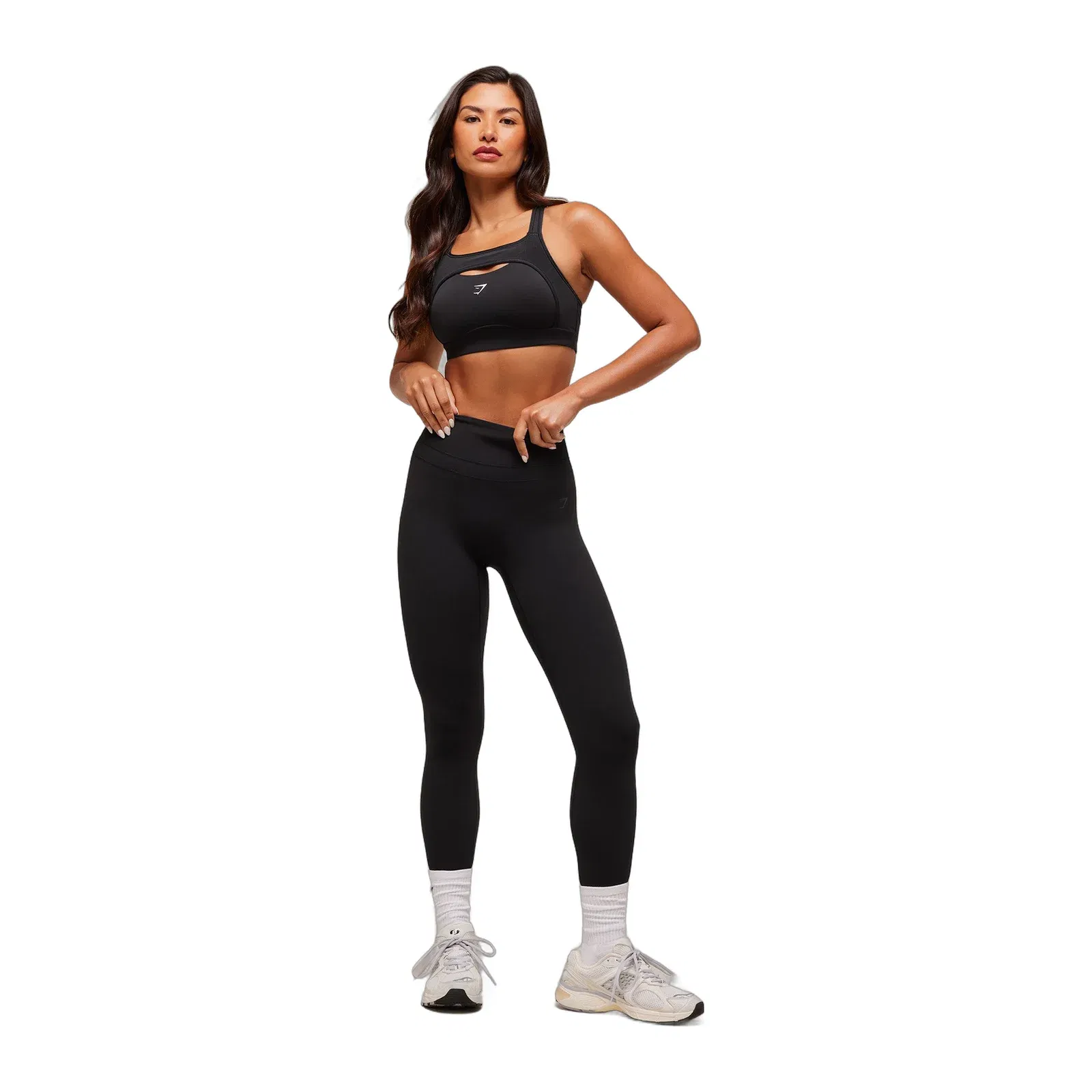 Gymshark Alpha High Support Sports Bra - Black
