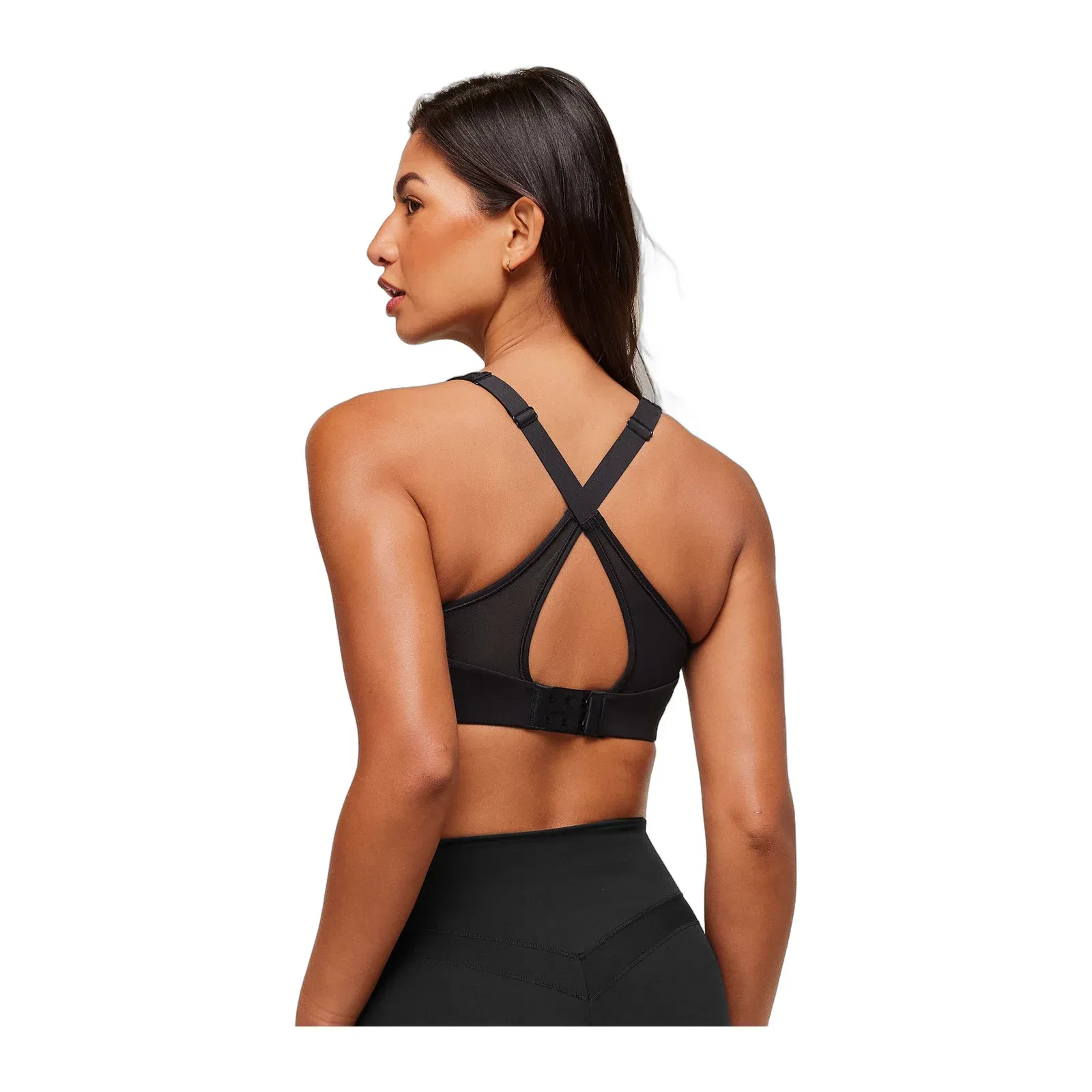 Gymshark Alpha High Support Sports Bra - Black
