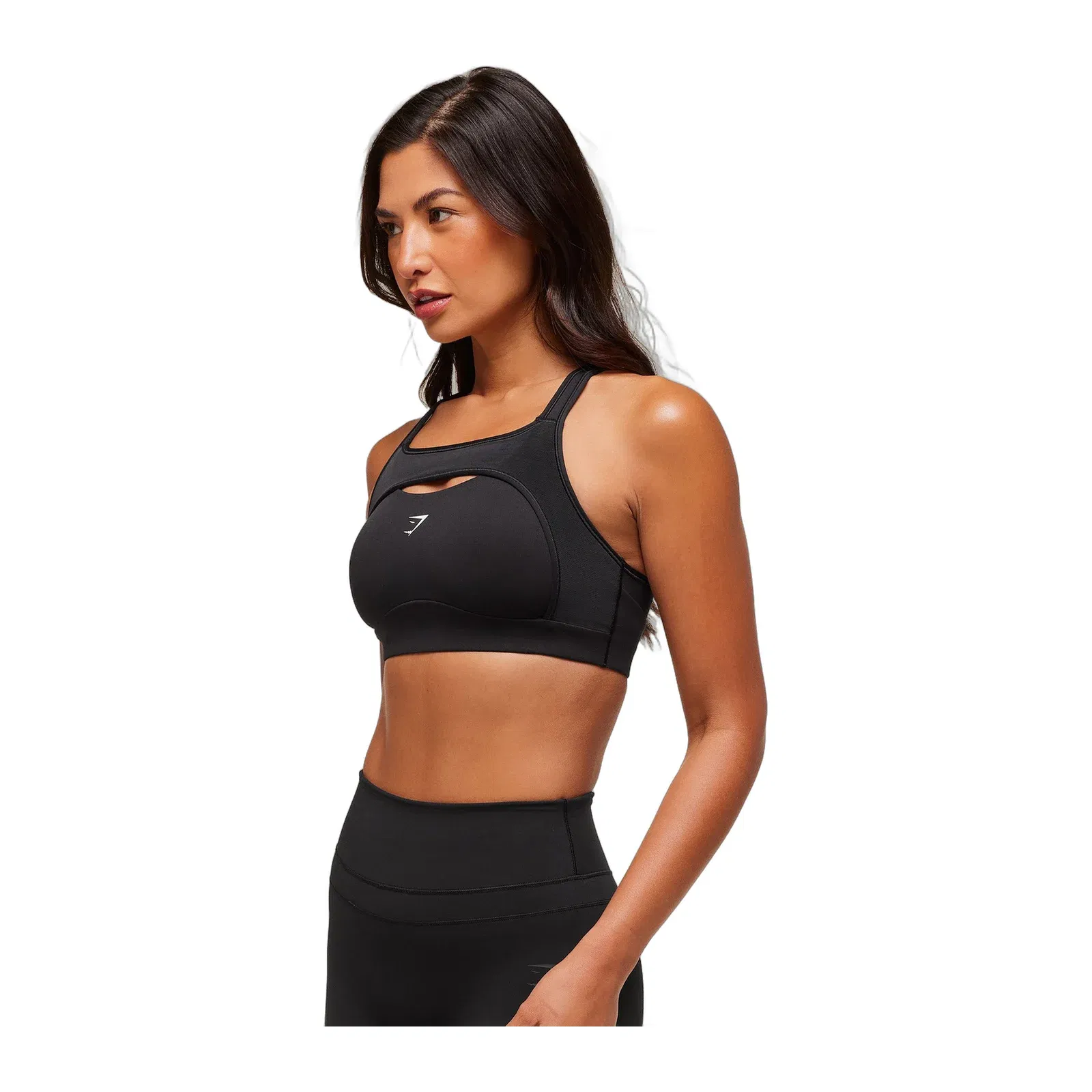 Gymshark Alpha High Support Sports Bra - Black