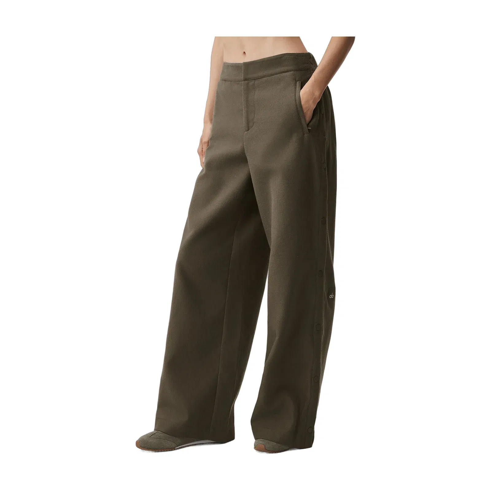 Mid-Rise Cosmopolitan Snap Pant
