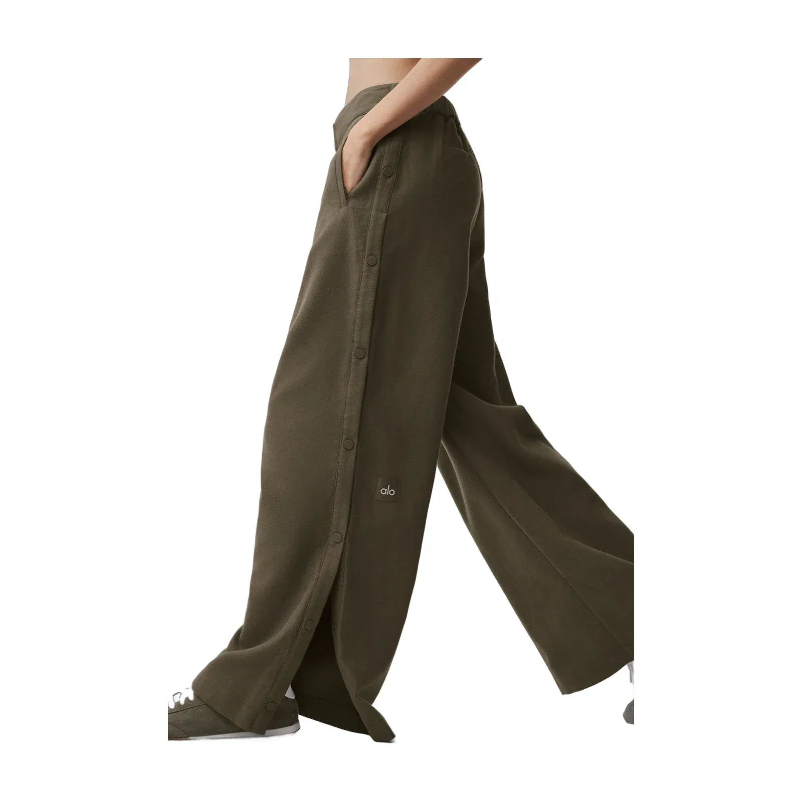 Mid-Rise Cosmopolitan Snap Pant