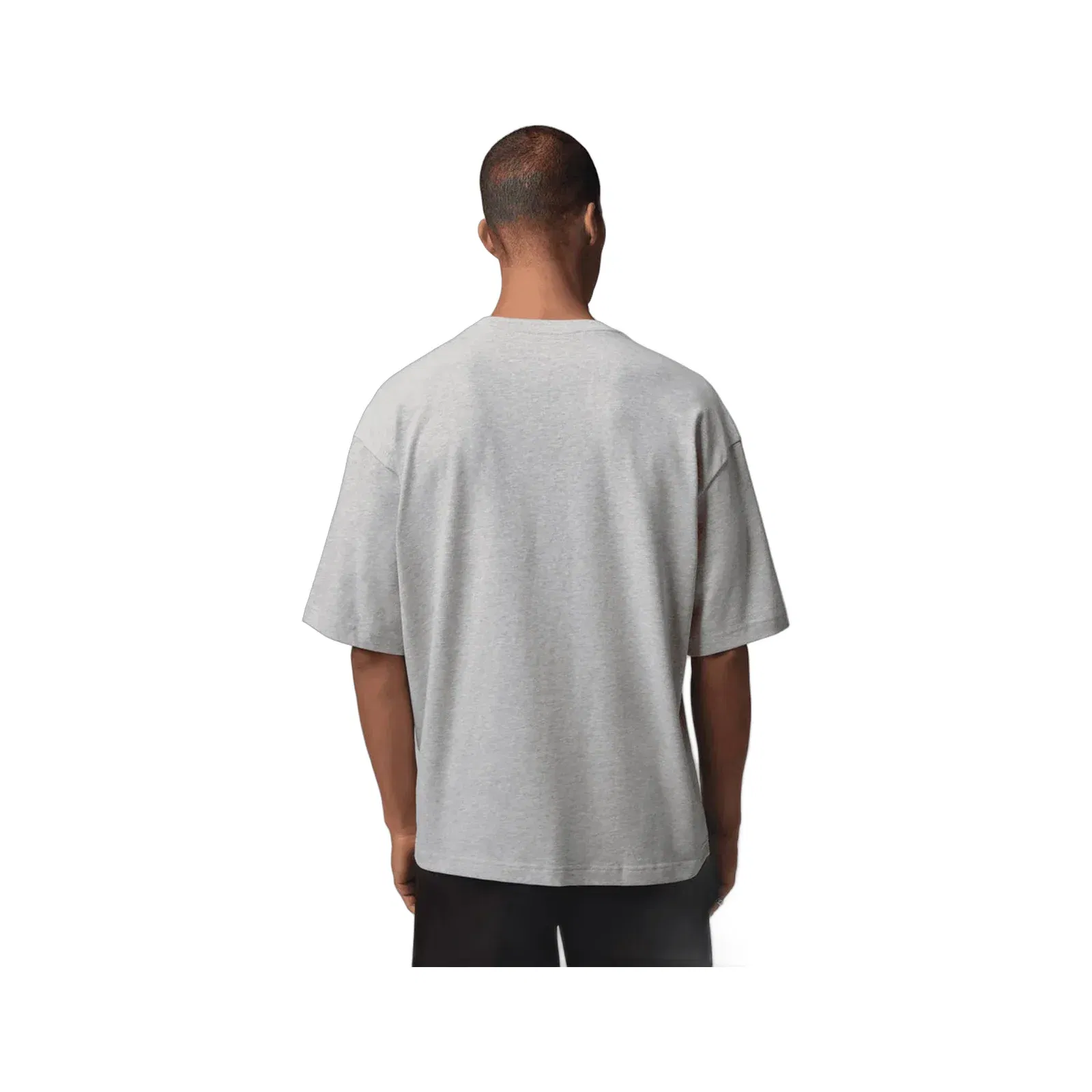 JORDAN | FLIGHT OVERSIZED GRAPHIC T-SHIRT { GREY HEATHER