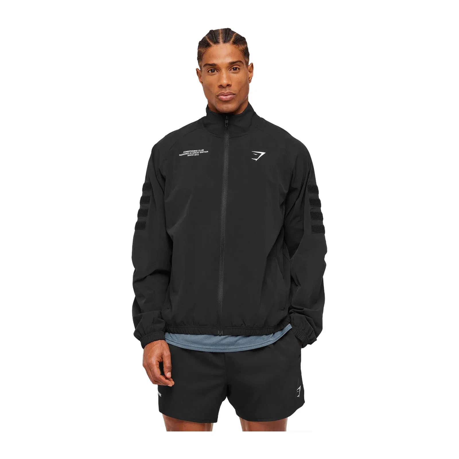 Gymshark Conditioning Club Track Patch Jacket Black