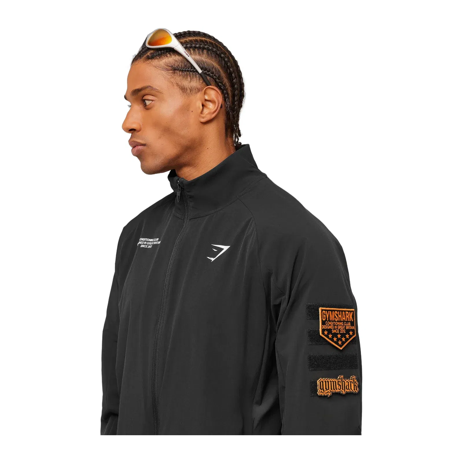 Gymshark Conditioning Club Track Patch Jacket Black