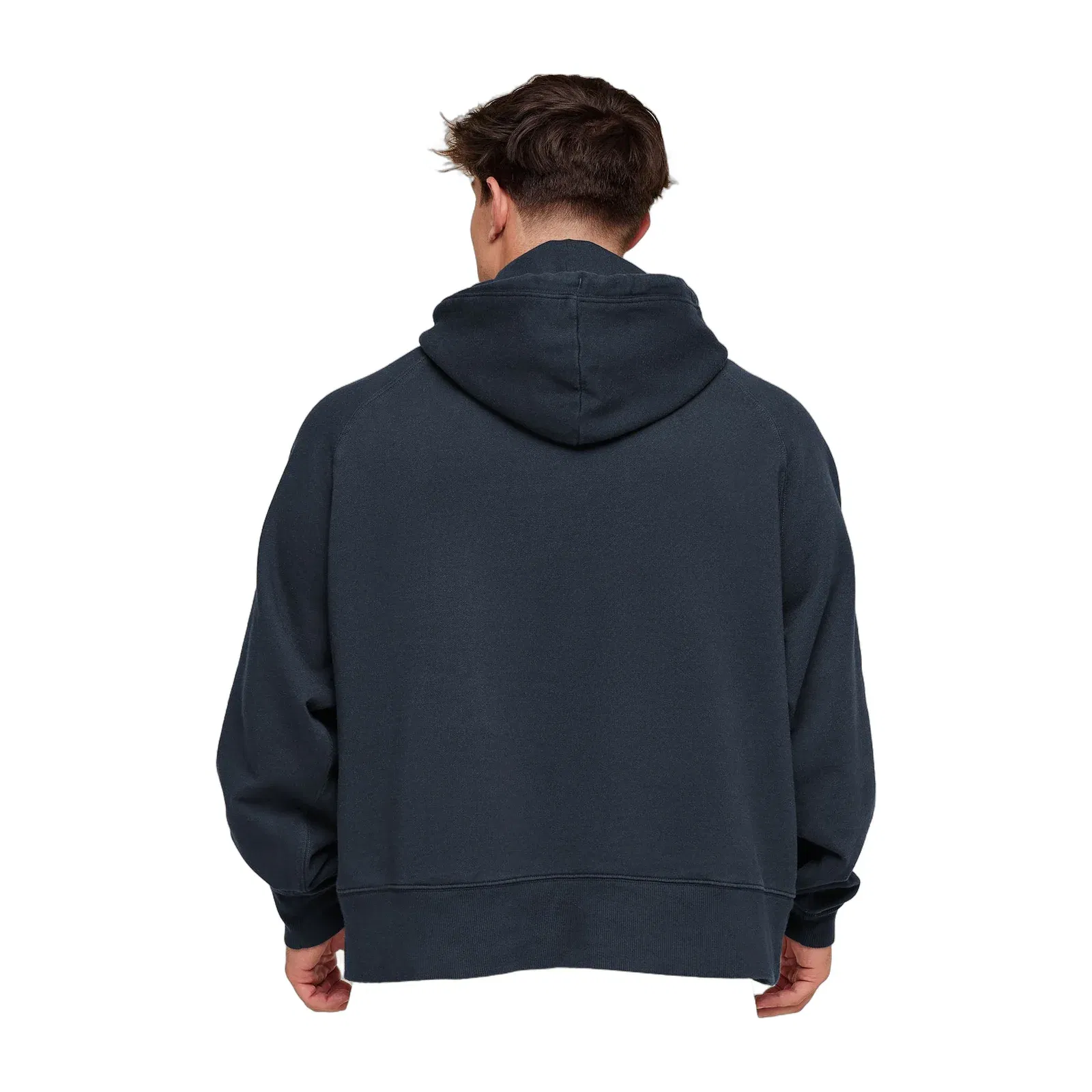 Gymshark Retro Collegiate Graphic Hoodie Heavy Blue