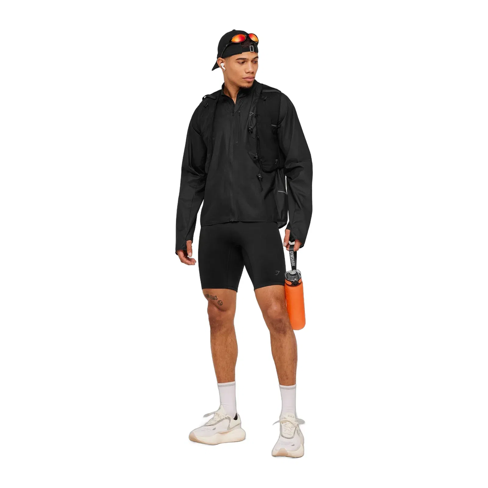 Gymshark Running Elite Lightweight Windbreaker Black