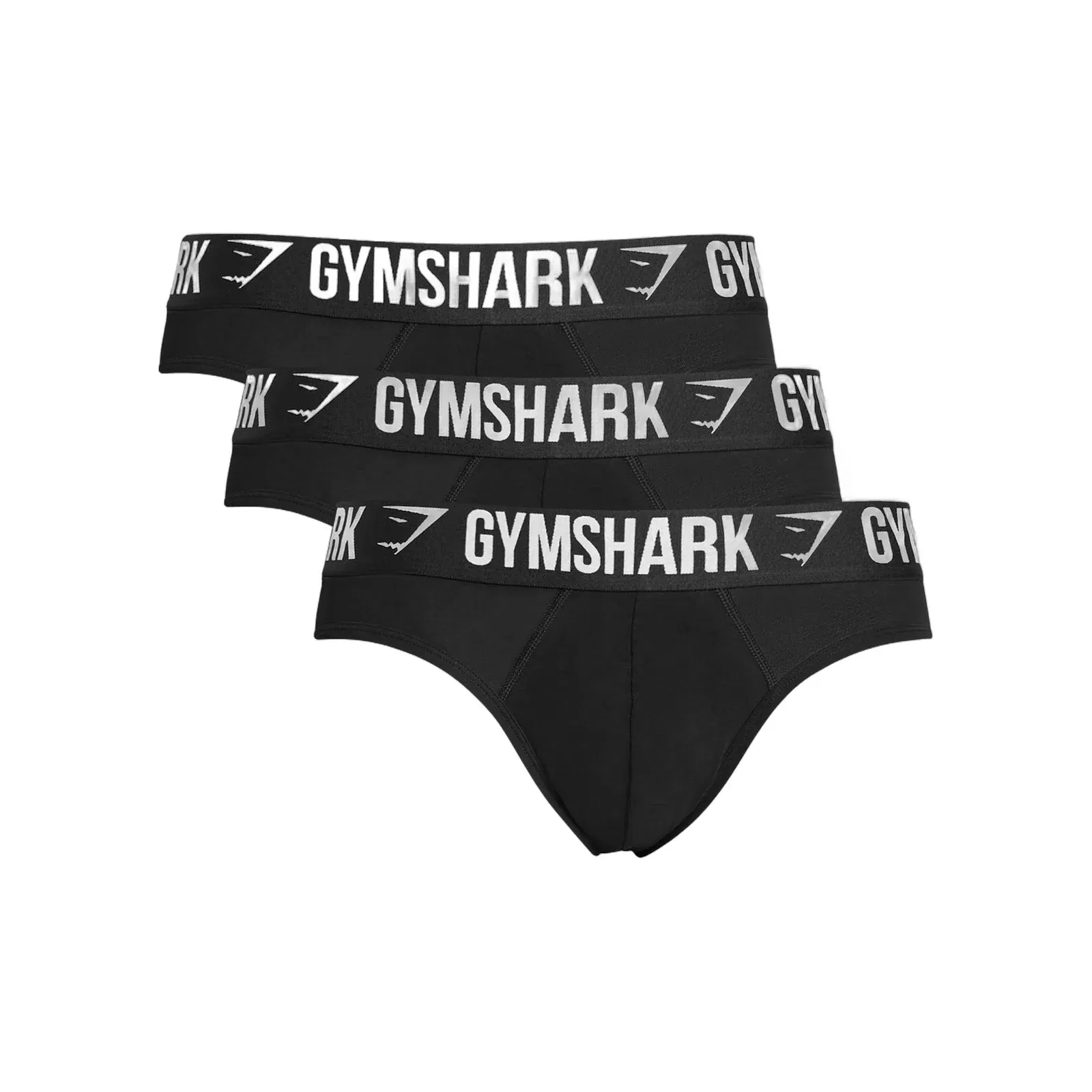 Gymshark Brief 3Pk Black