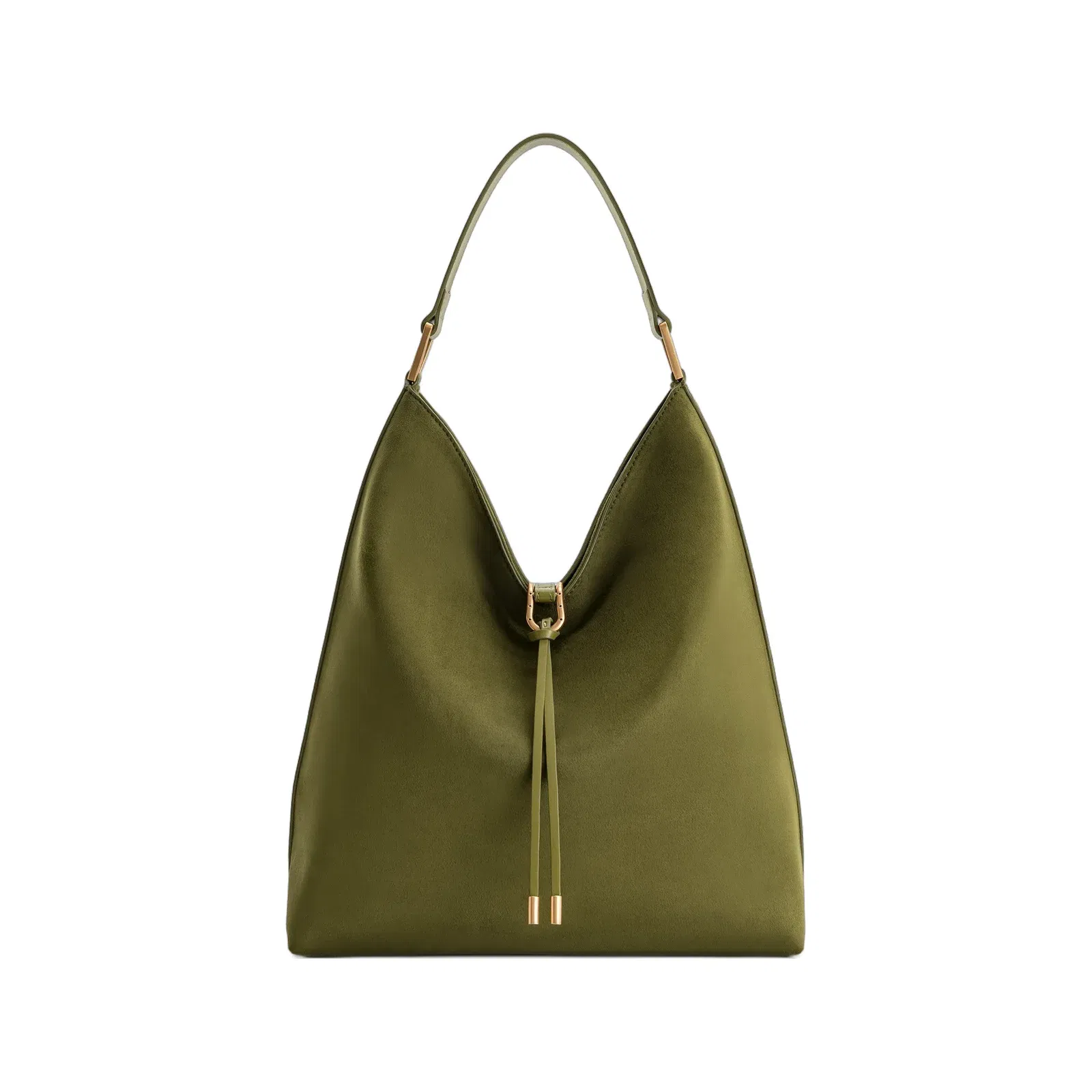 Jw Pei Aria Faux Suede Shoulder Bag Black