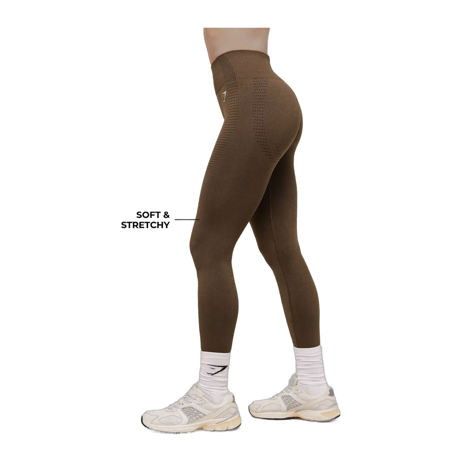 Women's Gymshark Vital Soft Leggings Espresso Marl